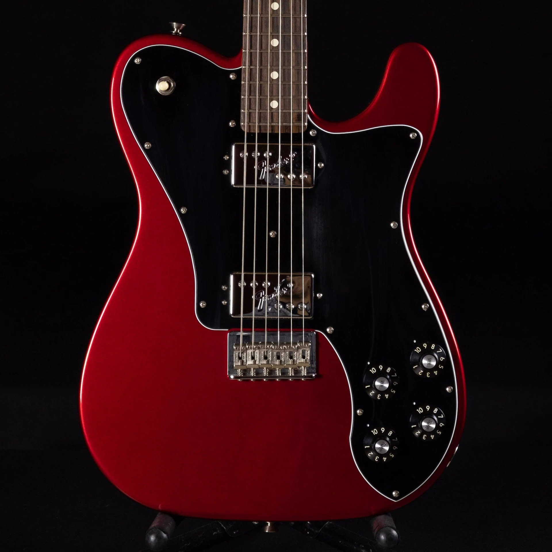 Used Fender American Professional Tele Deluxe Candy Apple Red with Case