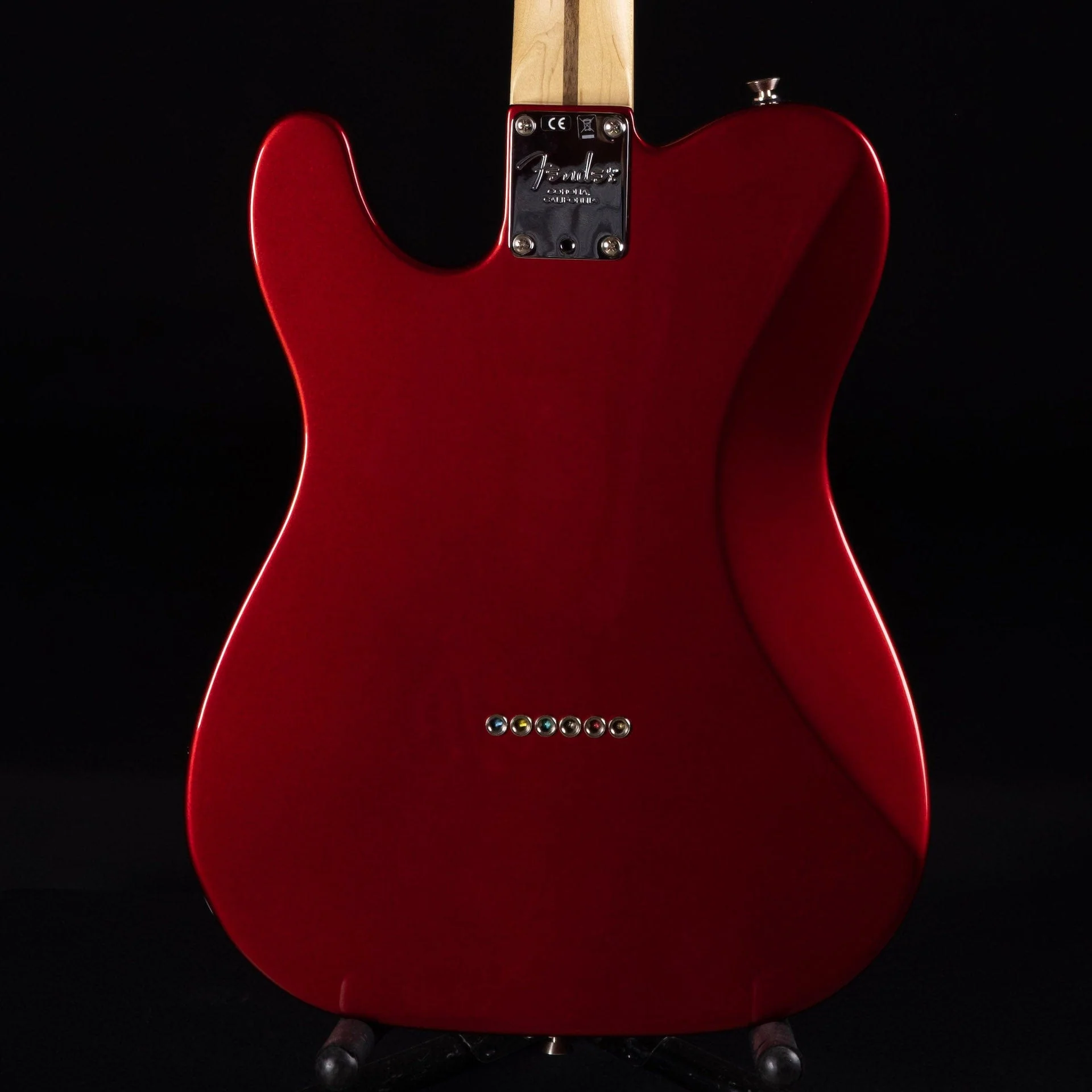 Used Fender American Professional Tele Deluxe Candy Apple Red with Case - Image 11