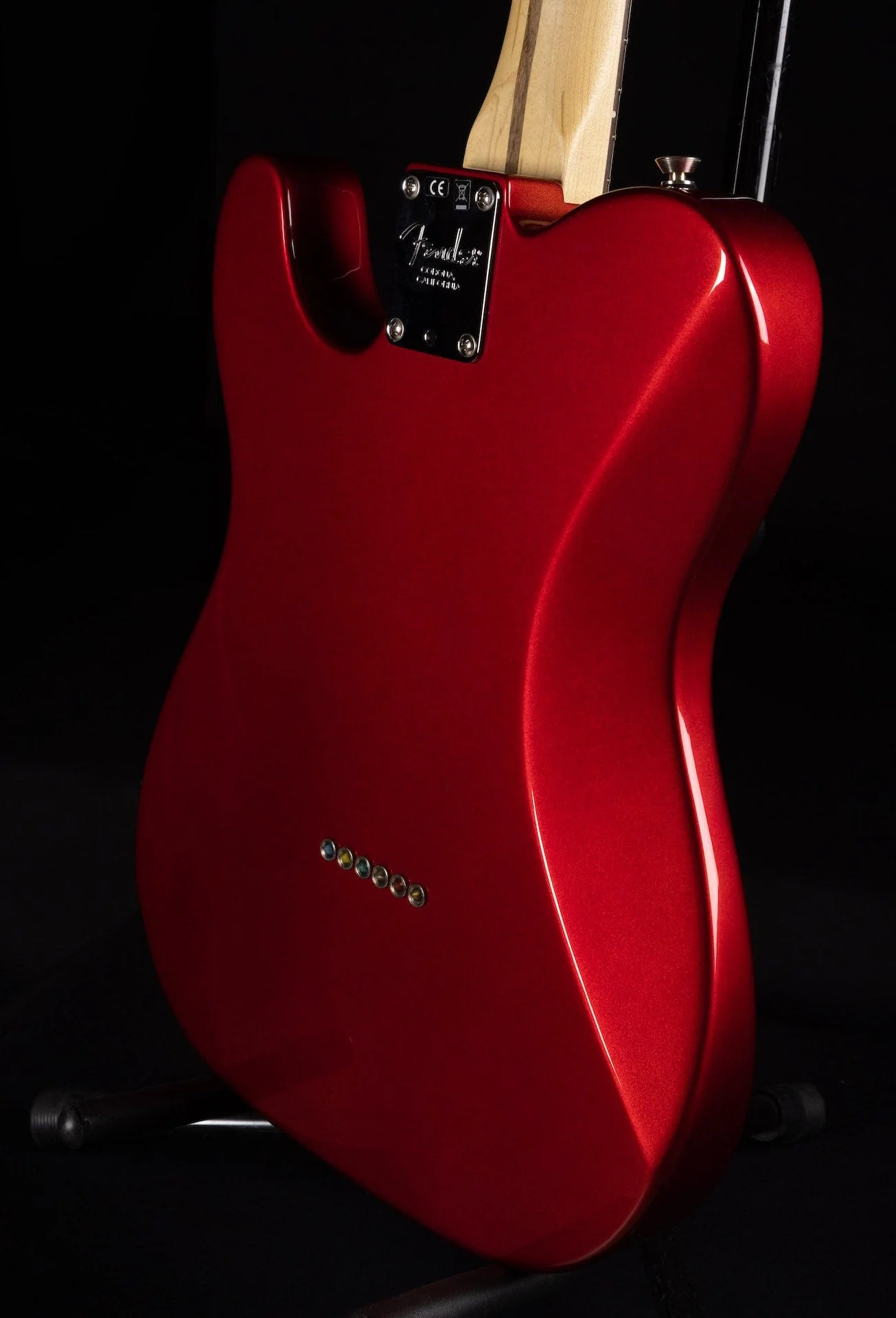 Used Fender American Professional Tele Deluxe Candy Apple Red with Case - Image 13
