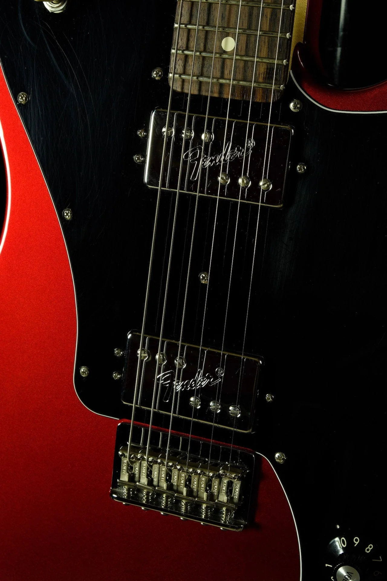 Used Fender American Professional Tele Deluxe Candy Apple Red with Case - Image 7