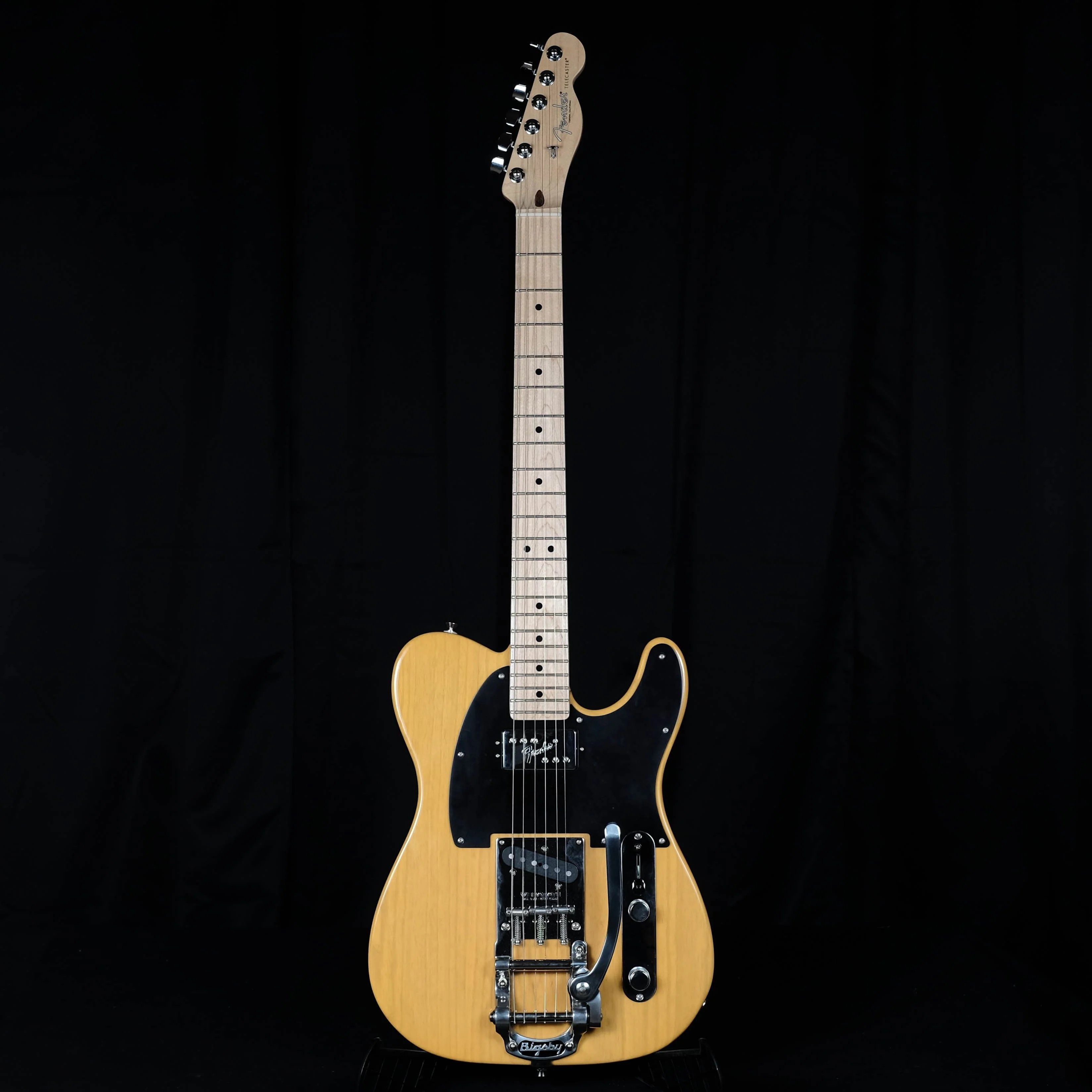 Used Fender Limited Edition American Professional Telecaster Butterscotch Added Bigsby W OHSC - Image 2