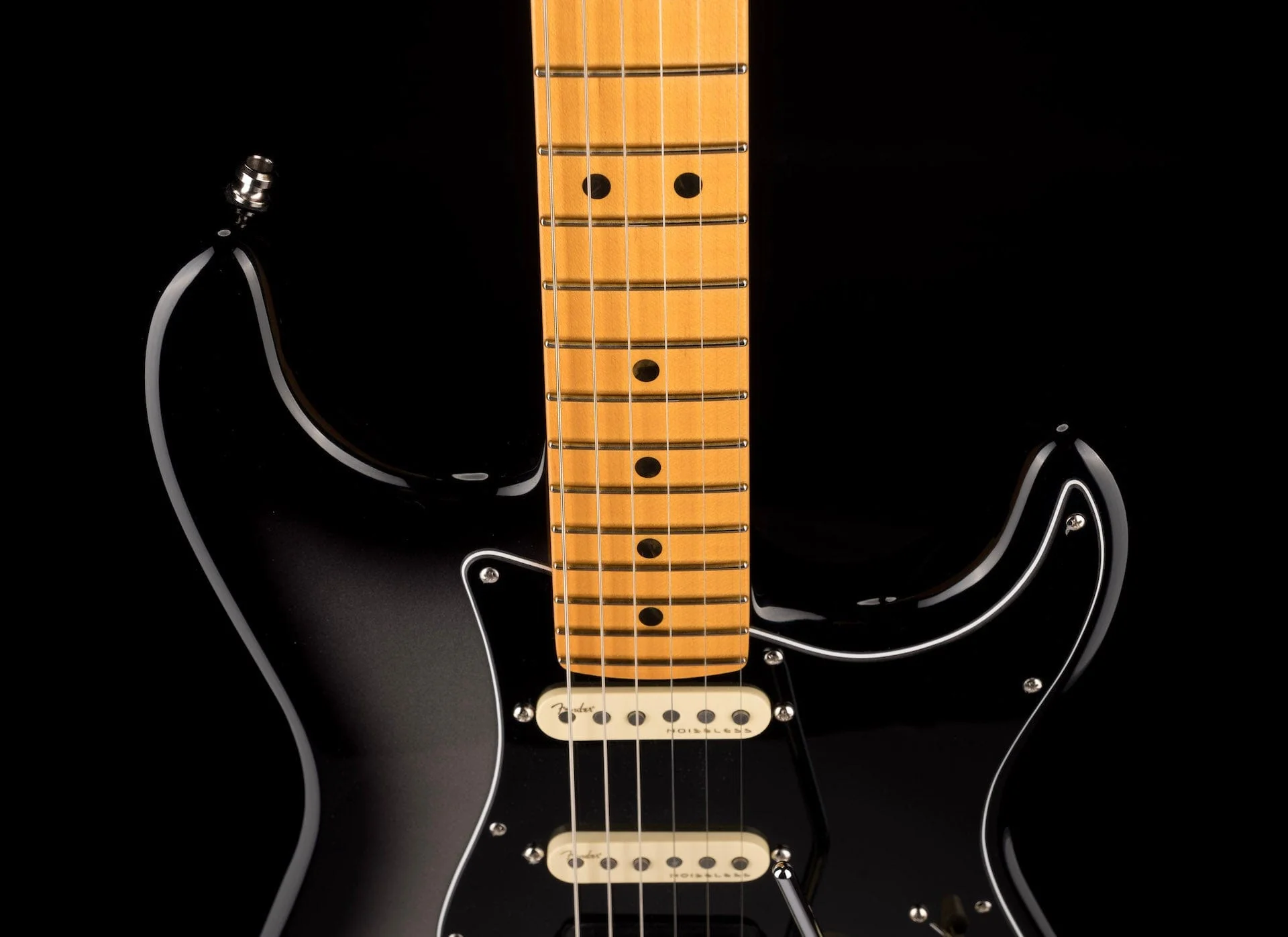 Used 2022 Fender American Ultra Luxe Stratocaster Floyd Rose HSS Silverburst with OHSC - Image 3