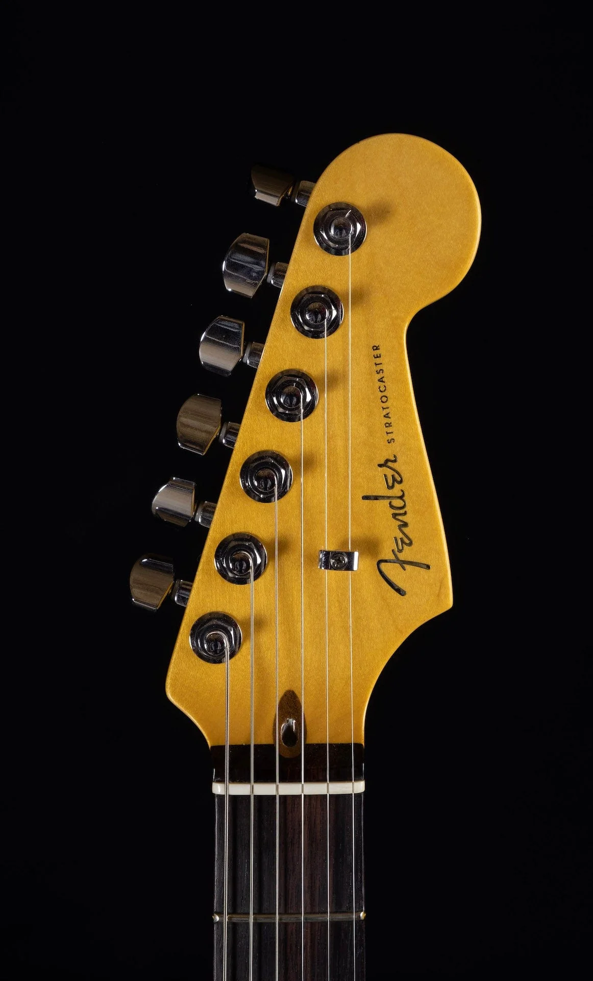 Used Fender American Ultra Stratocaster HSS Aged Natural with Case - Image 13