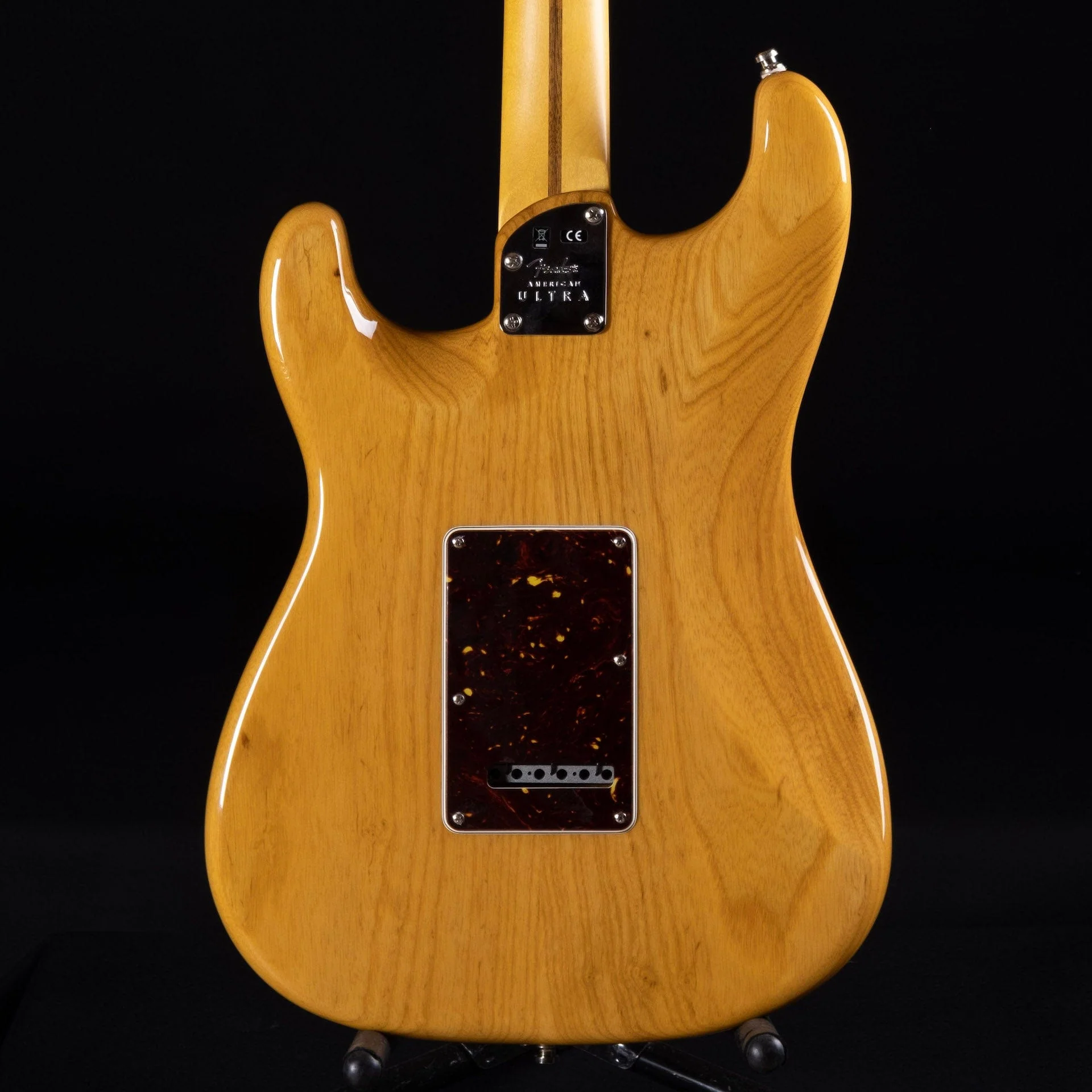 Used Fender American Ultra Stratocaster HSS Aged Natural with Case - Image 9
