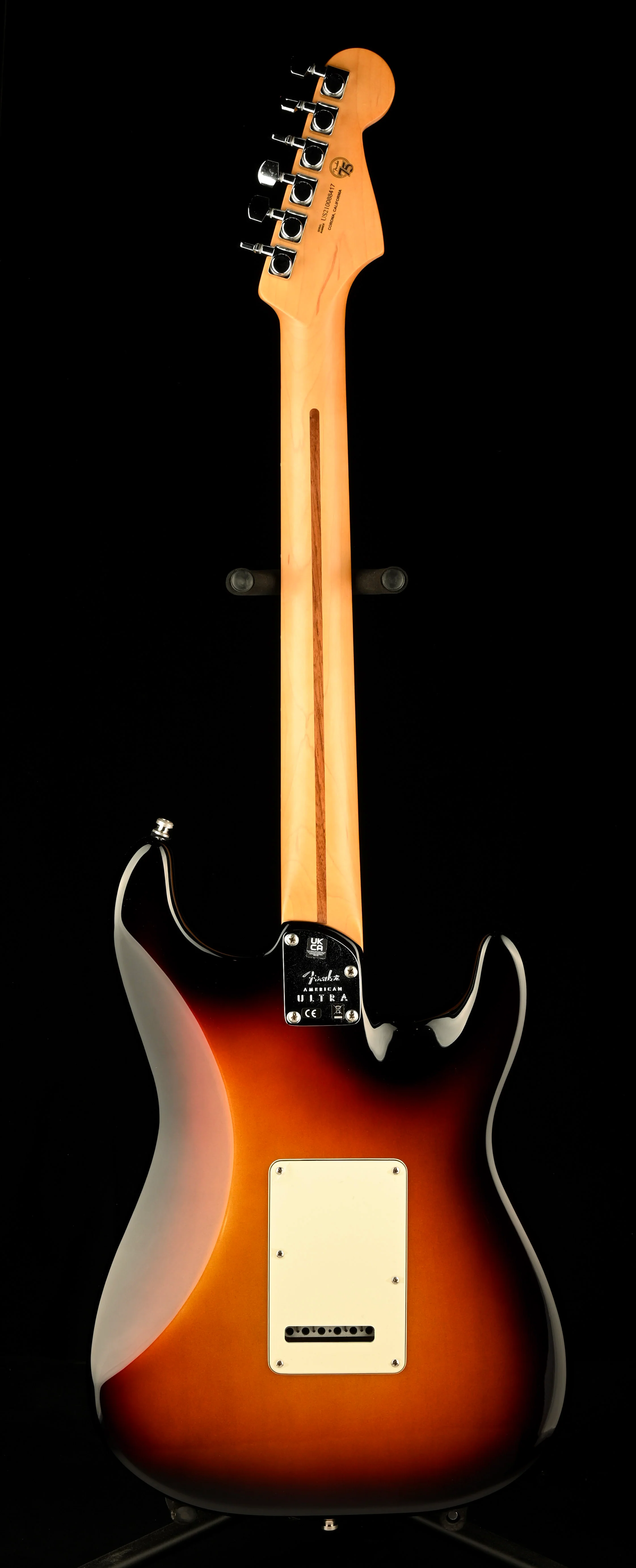 Used Fender American Ultra Stratocaster Left-Handed Ultraburst With OHSC - Image 13