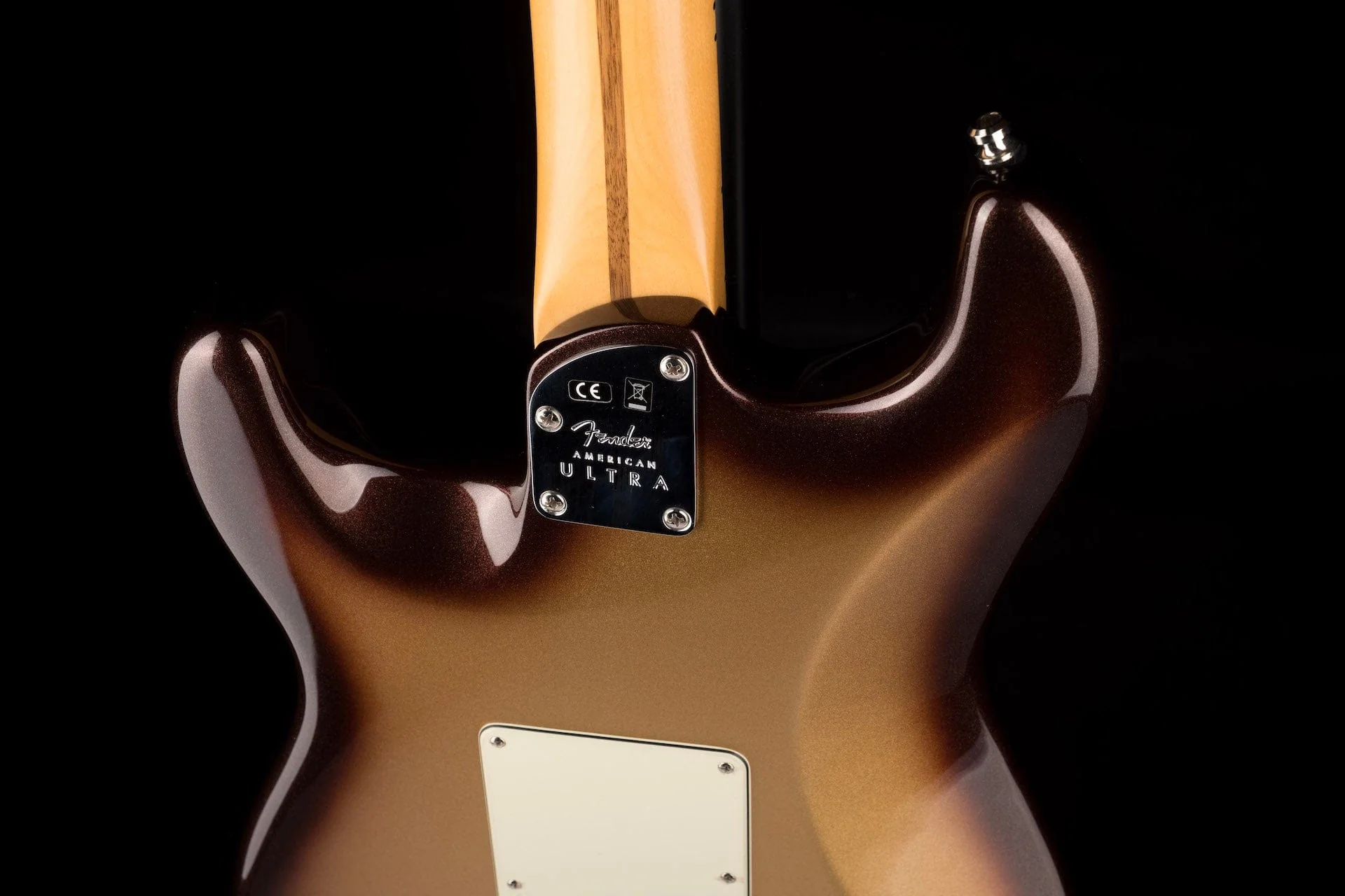 Used Fender American Ultra Stratocaster Mocha Burst with OHSC - Image 13