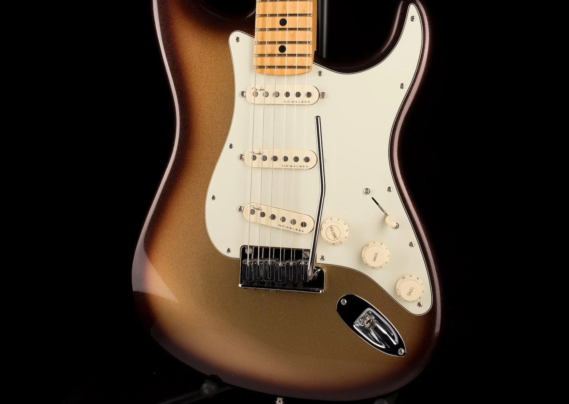 Used Fender American Ultra Stratocaster Mocha Burst with OHSC - Image 6