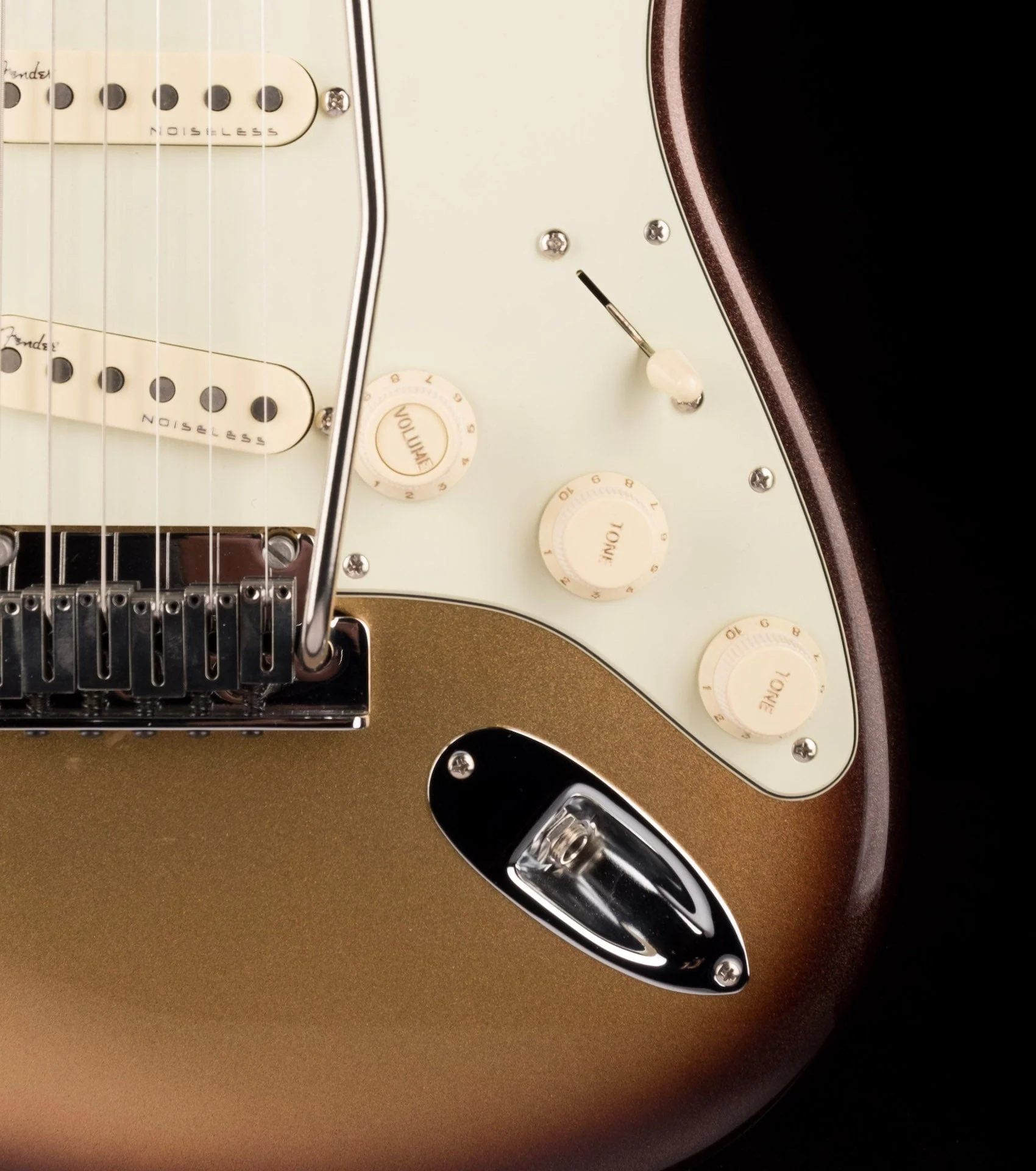 Used Fender American Ultra Stratocaster Mocha Burst with OHSC - Image 8