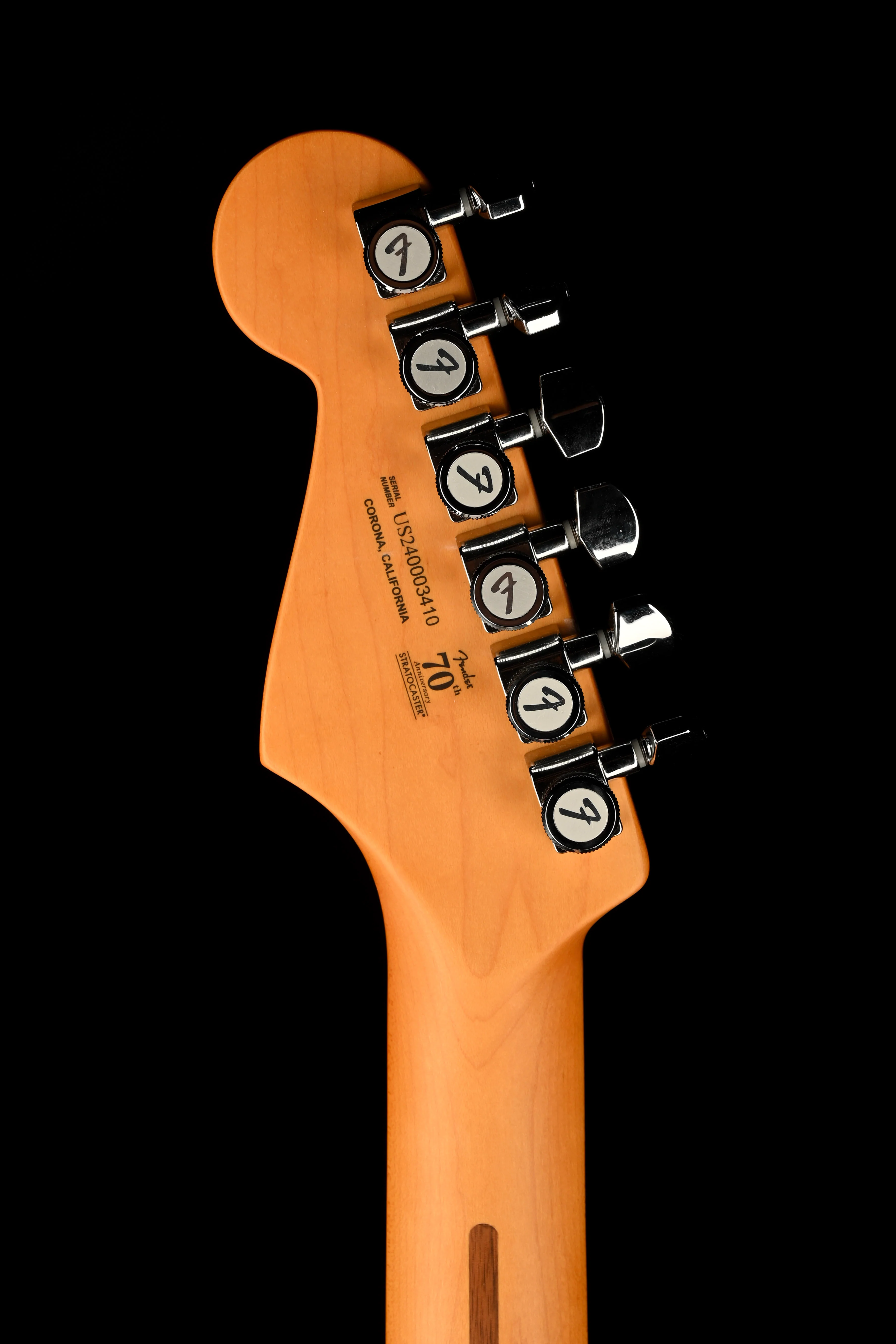 Used Fender American Ultra Stratocaster Texas Tea with OHSC - 2 - Image 17