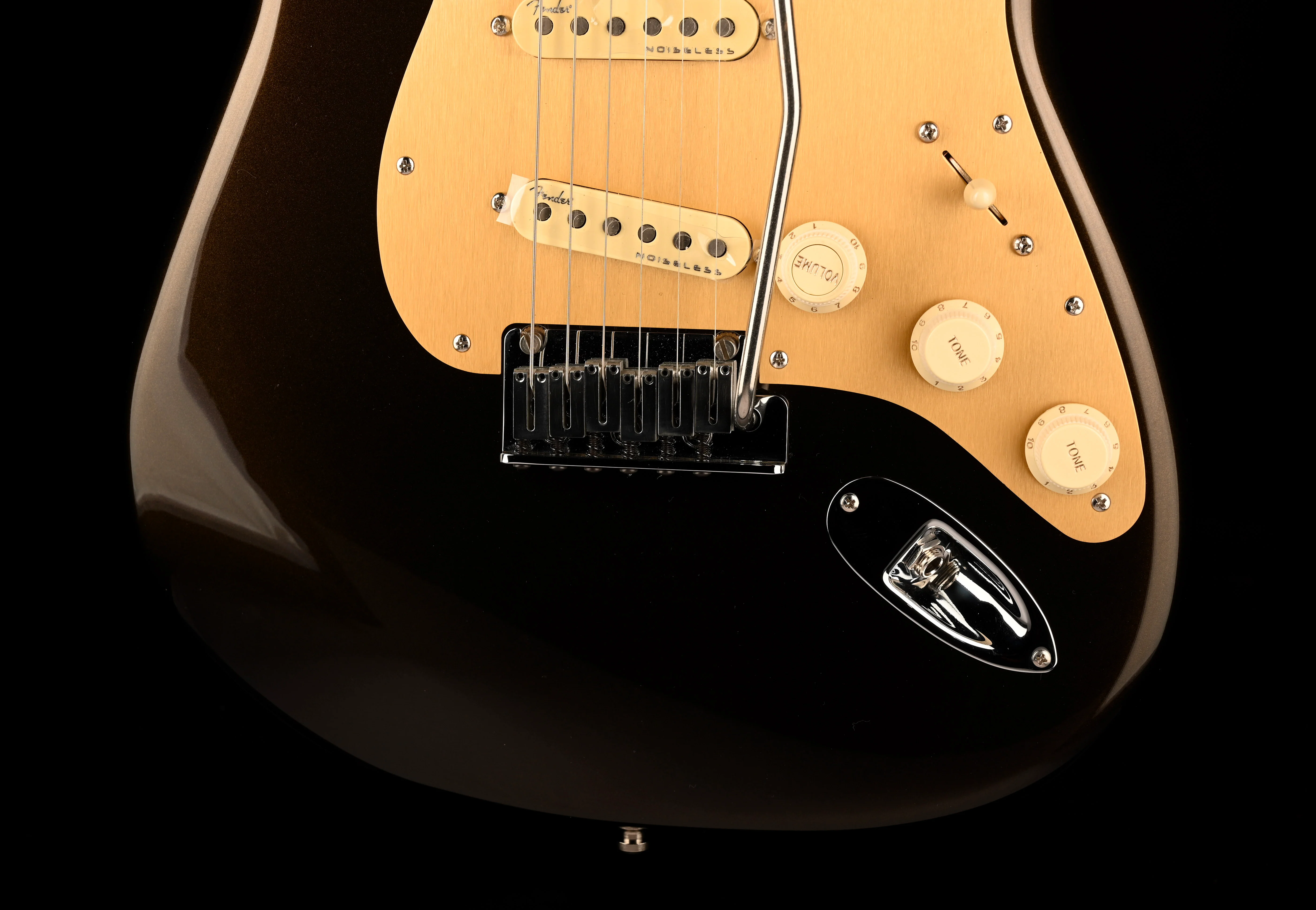 Used Fender American Ultra Stratocaster Texas Tea with OHSC - 2 - Image 5