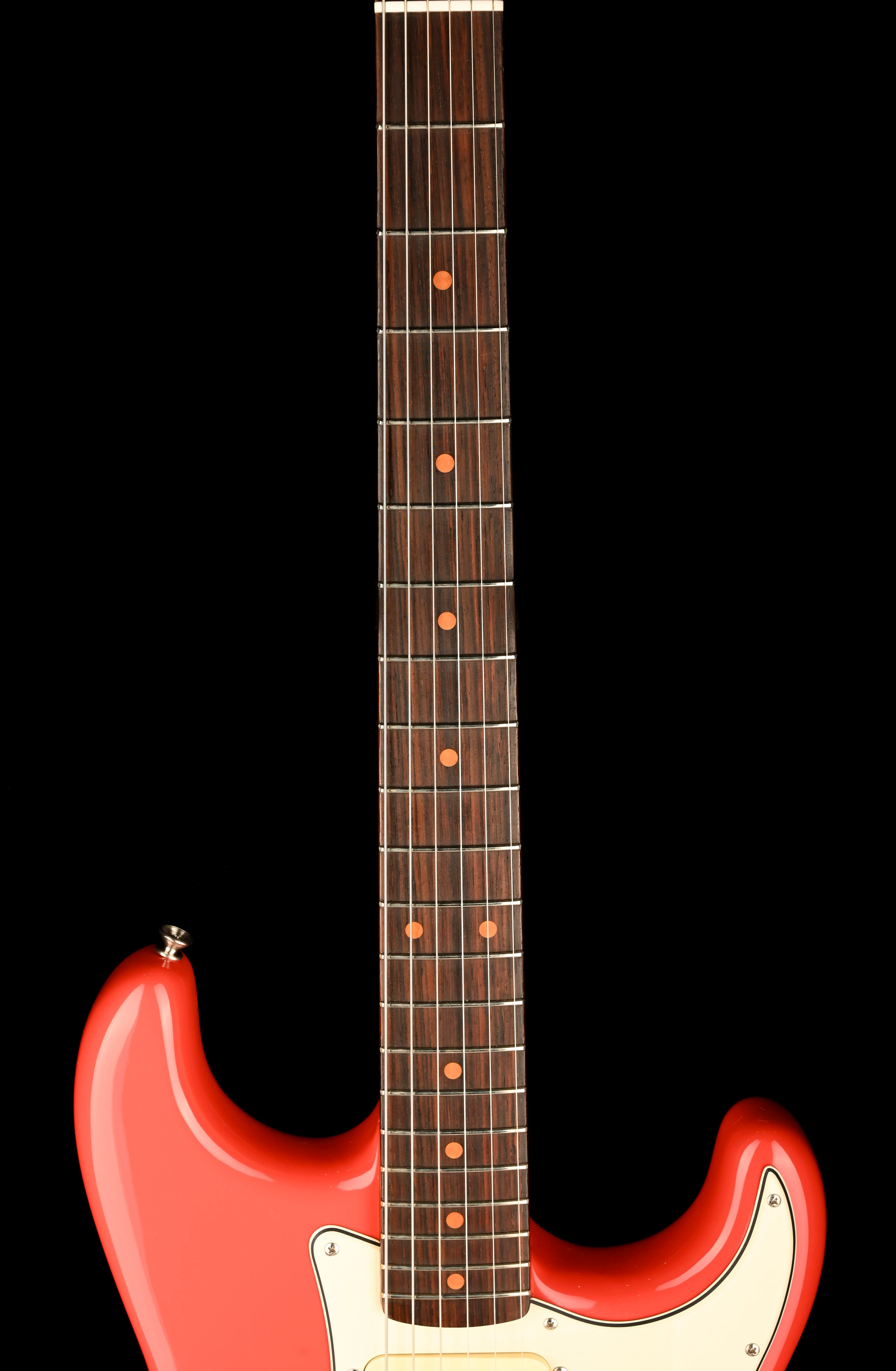 Pre Owned Fender American Vintage II 1961 Stratocaster Fiesta Red with OHSC - Image 11