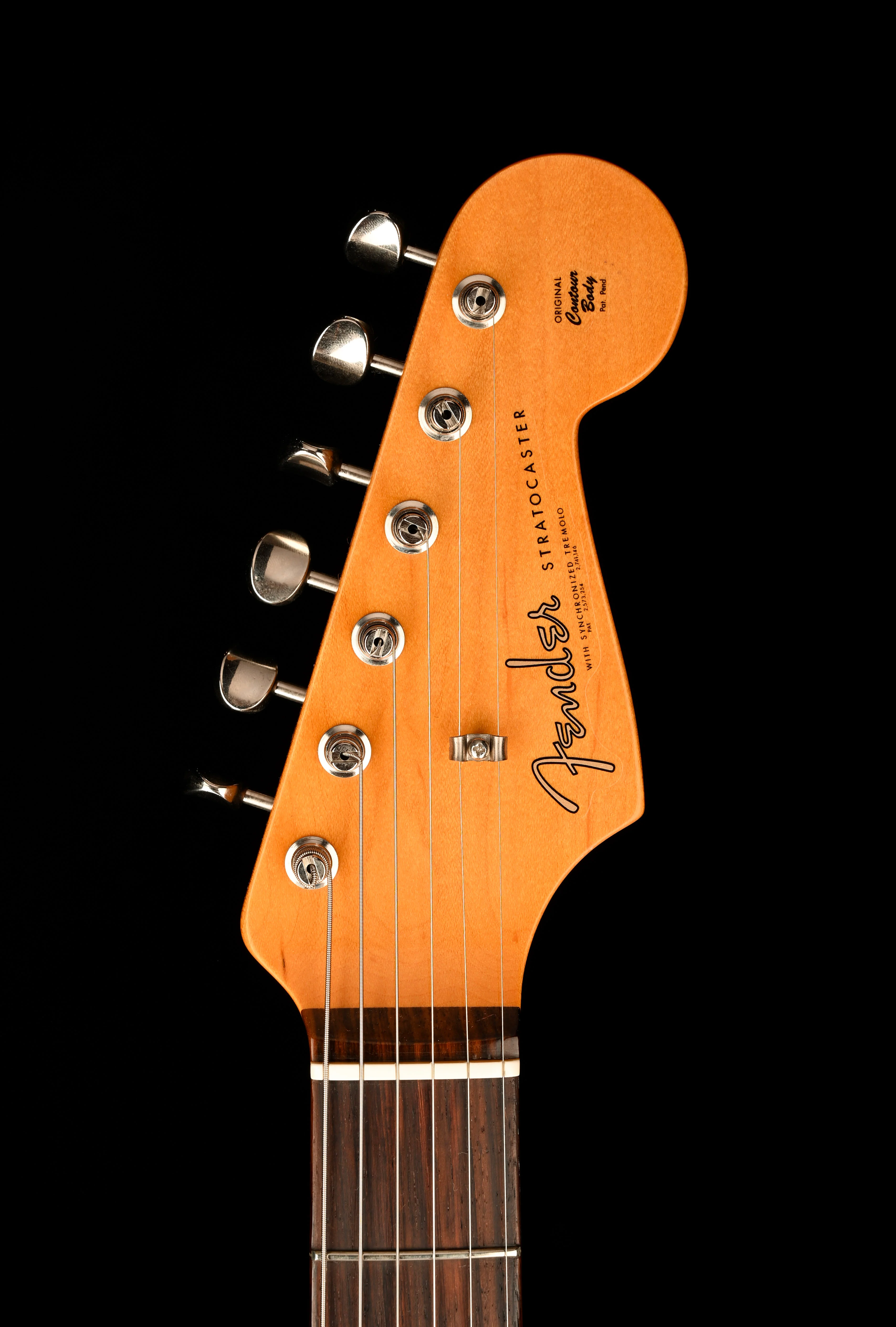 Pre Owned Fender American Vintage II 1961 Stratocaster Fiesta Red with OHSC - Image 12