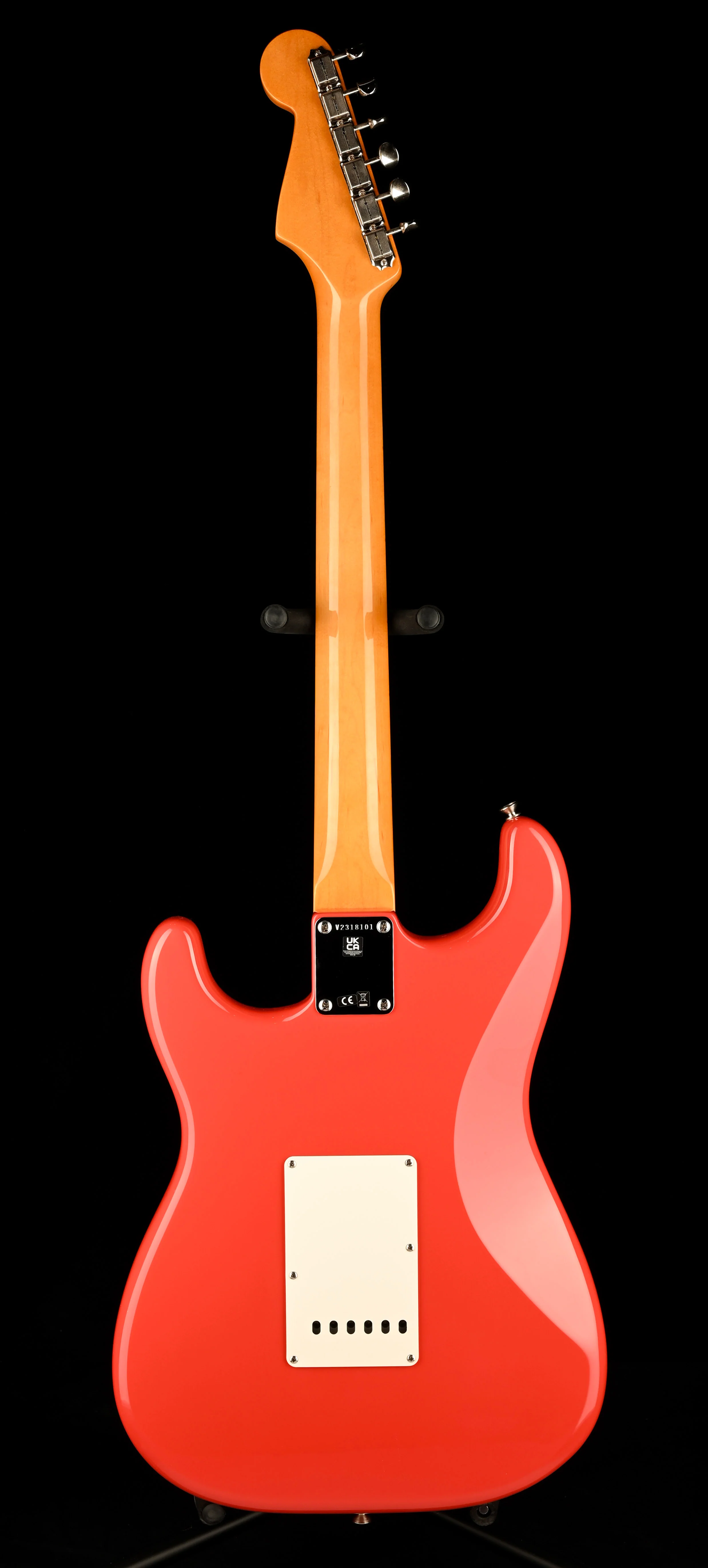 Pre Owned Fender American Vintage II 1961 Stratocaster Fiesta Red with OHSC - Image 14