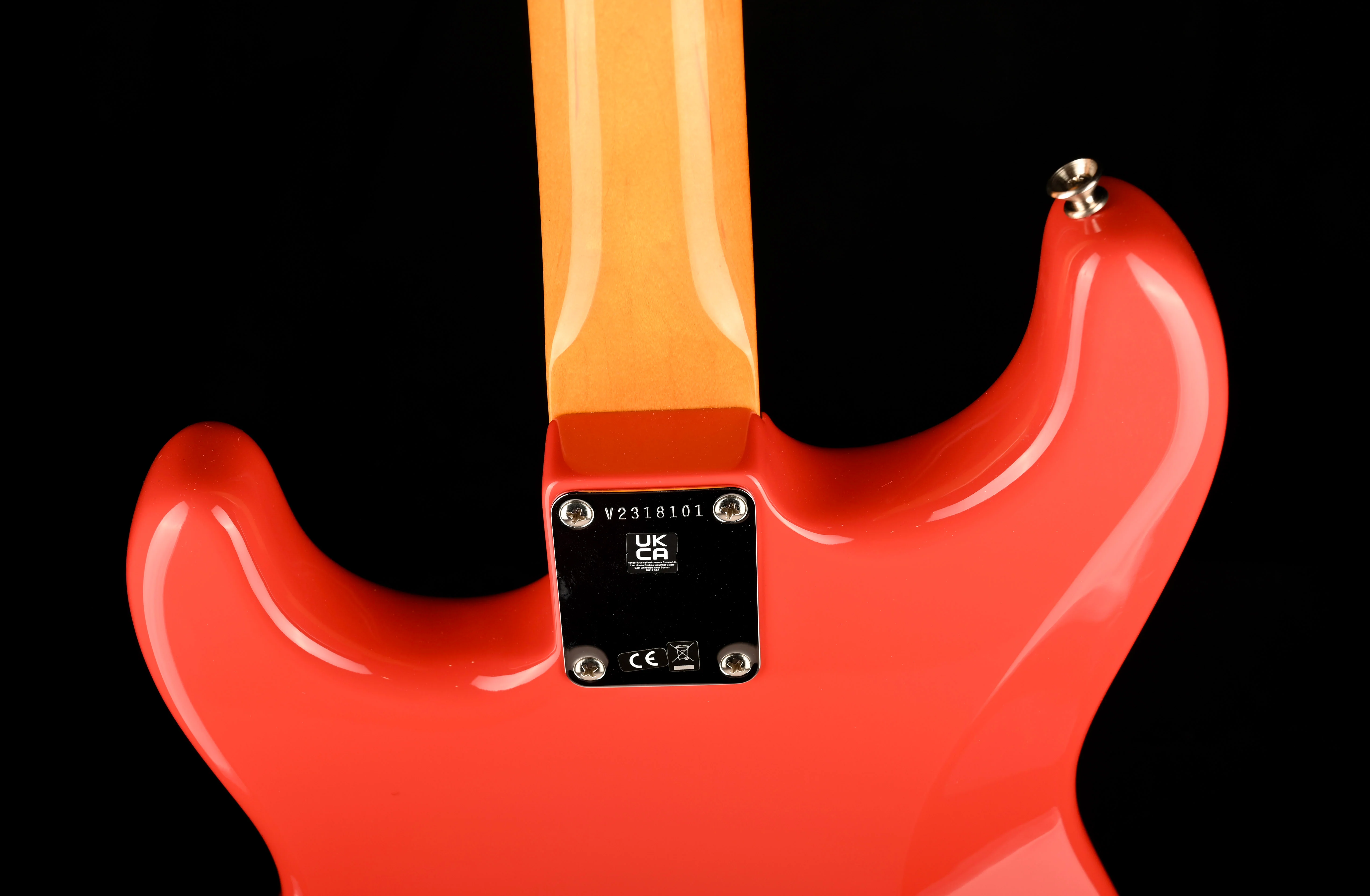 Pre Owned Fender American Vintage II 1961 Stratocaster Fiesta Red with OHSC - Image 15