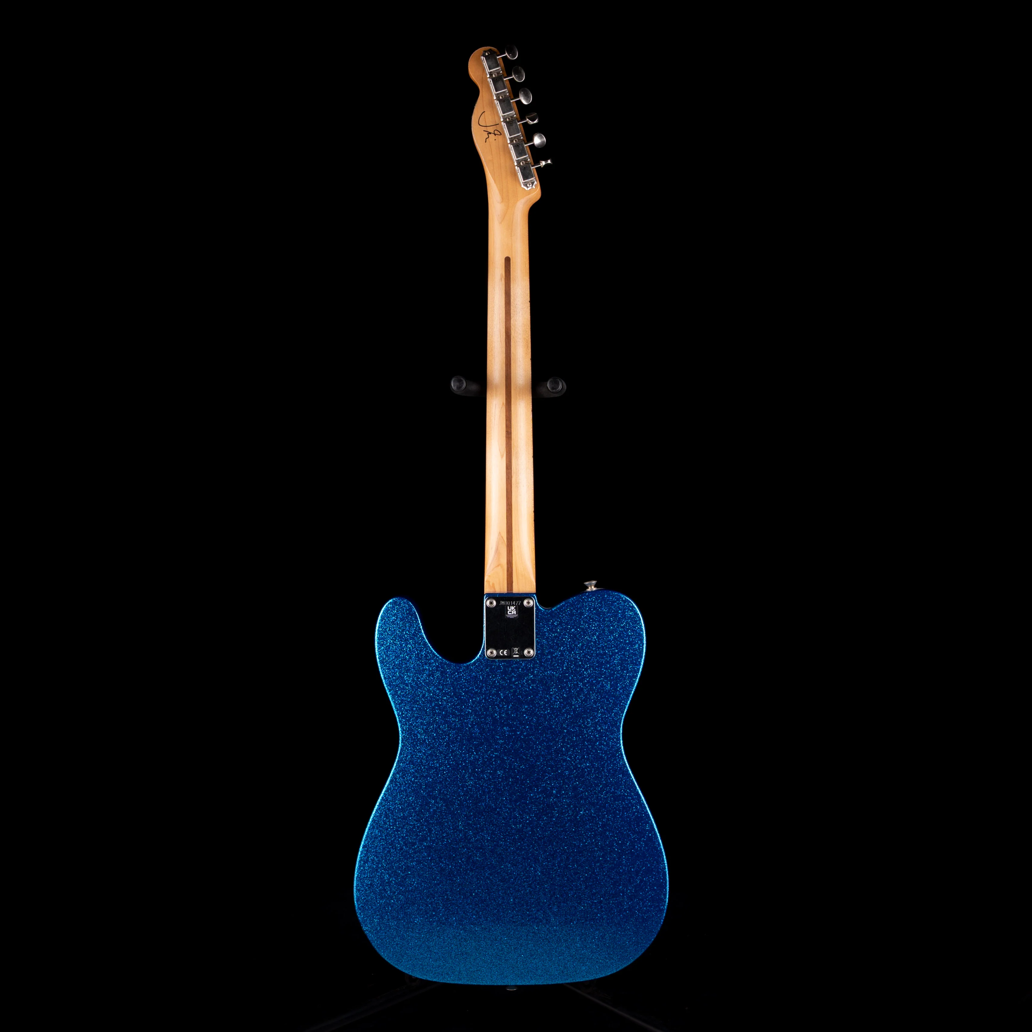 Used Fender Artist Series J Mascis Tele Bottle Rocket Blue Flake With Gig Bag - Image 10