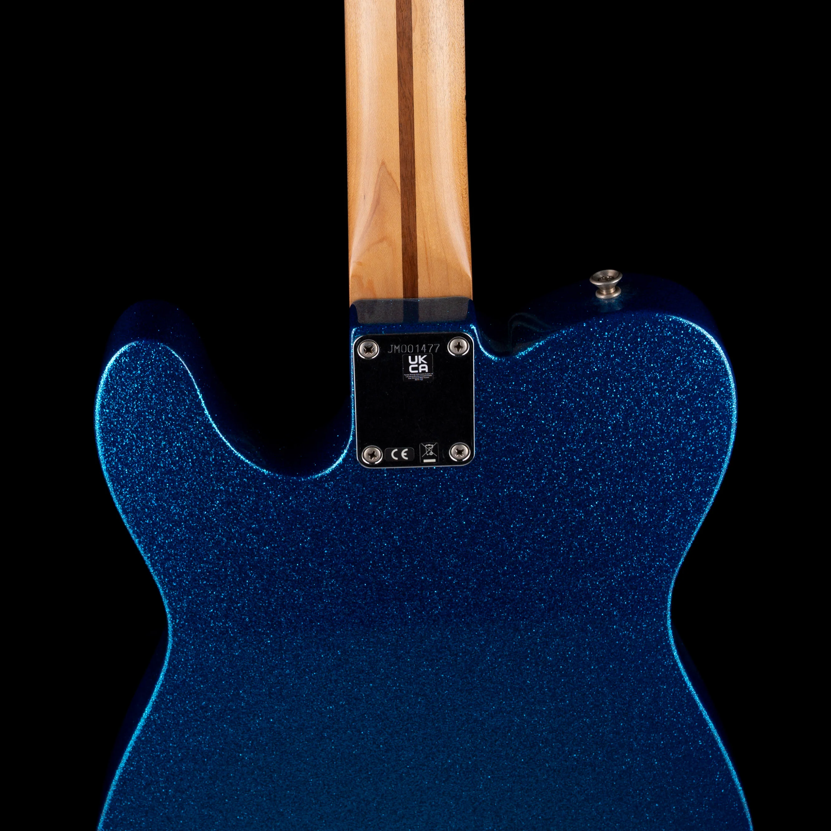 Used Fender Artist Series J Mascis Tele Bottle Rocket Blue Flake With Gig Bag - Image 11