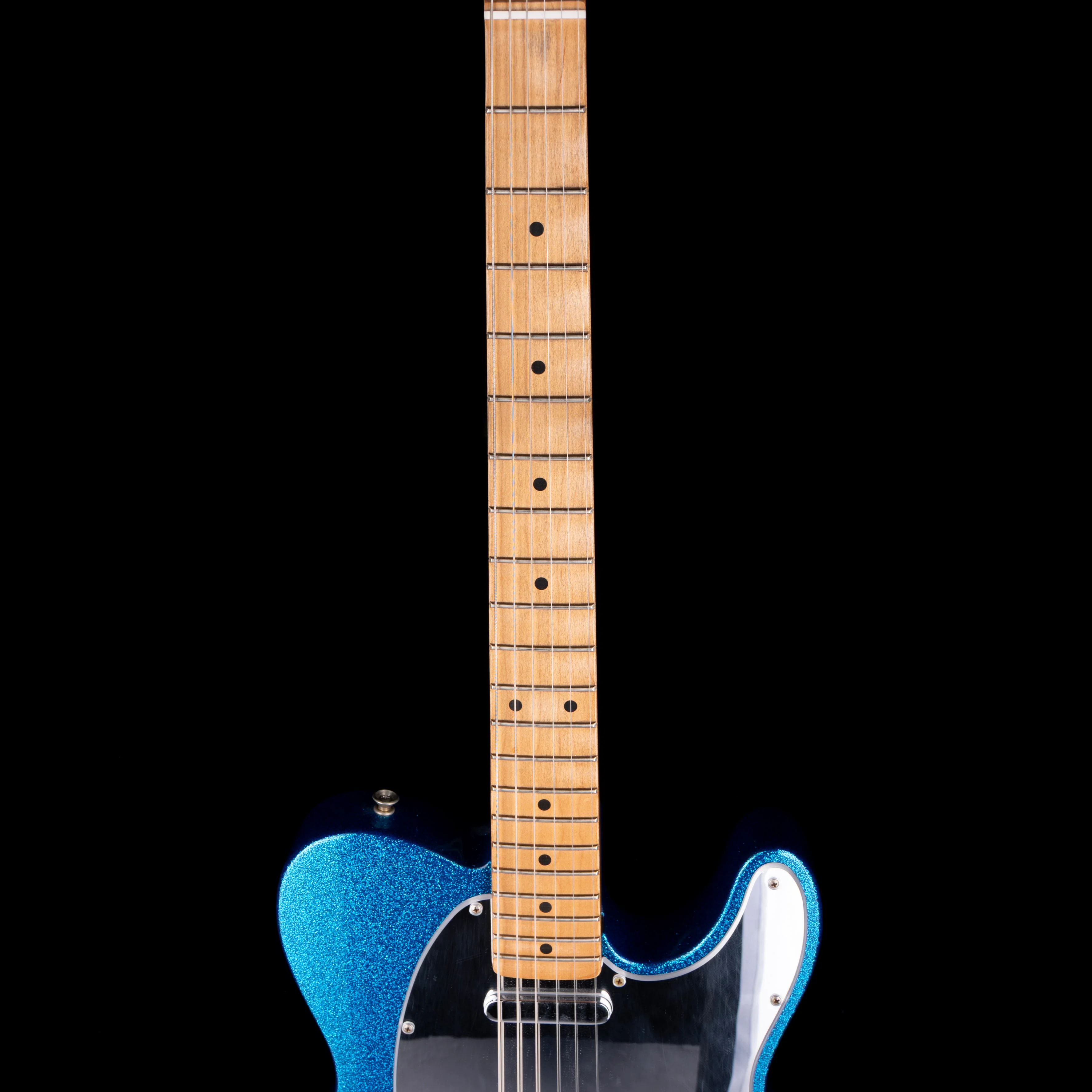 Used Fender Artist Series J Mascis Tele Bottle Rocket Blue Flake With Gig Bag - Image 7