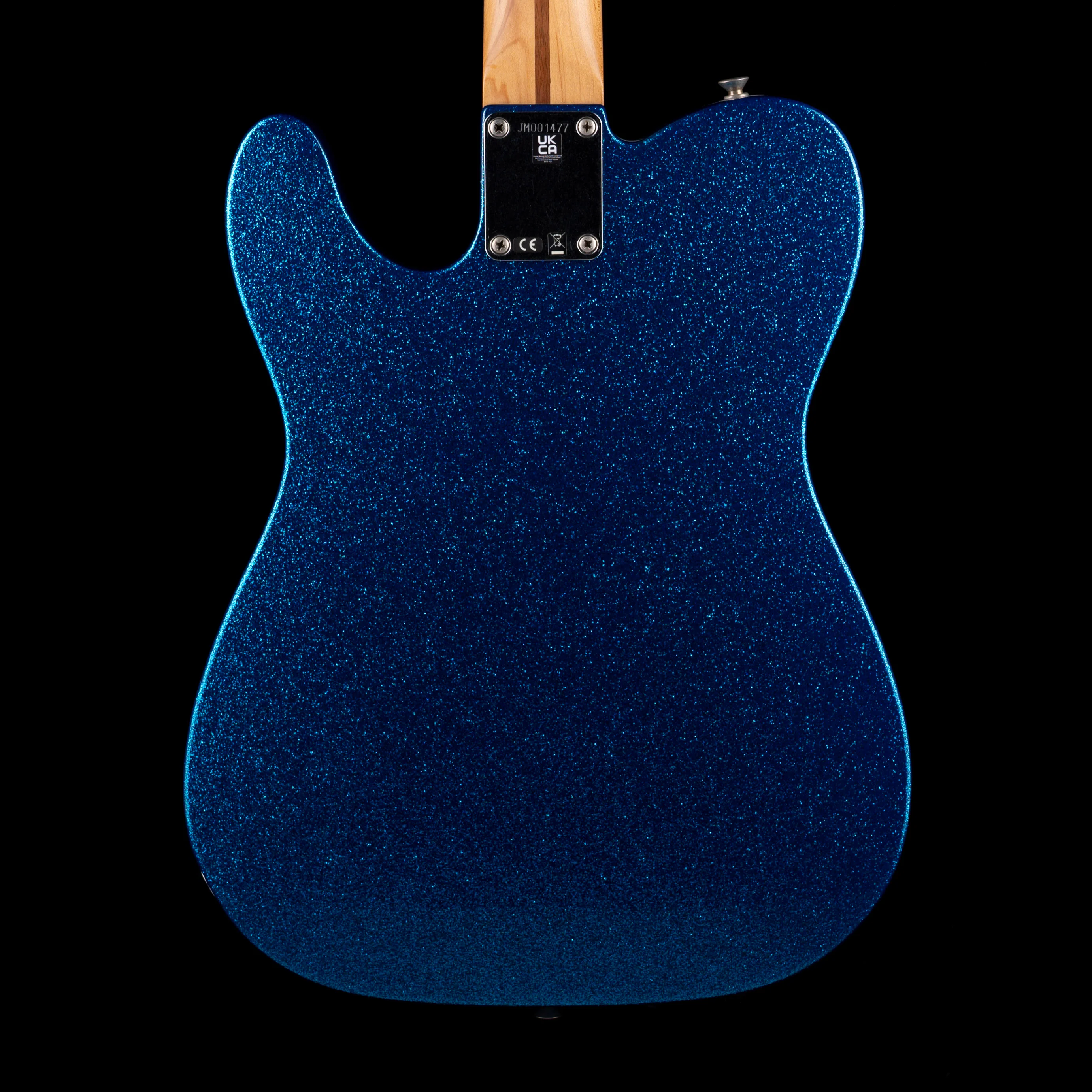Used Fender Artist Series J Mascis Tele Bottle Rocket Blue Flake With Gig Bag - Image 9