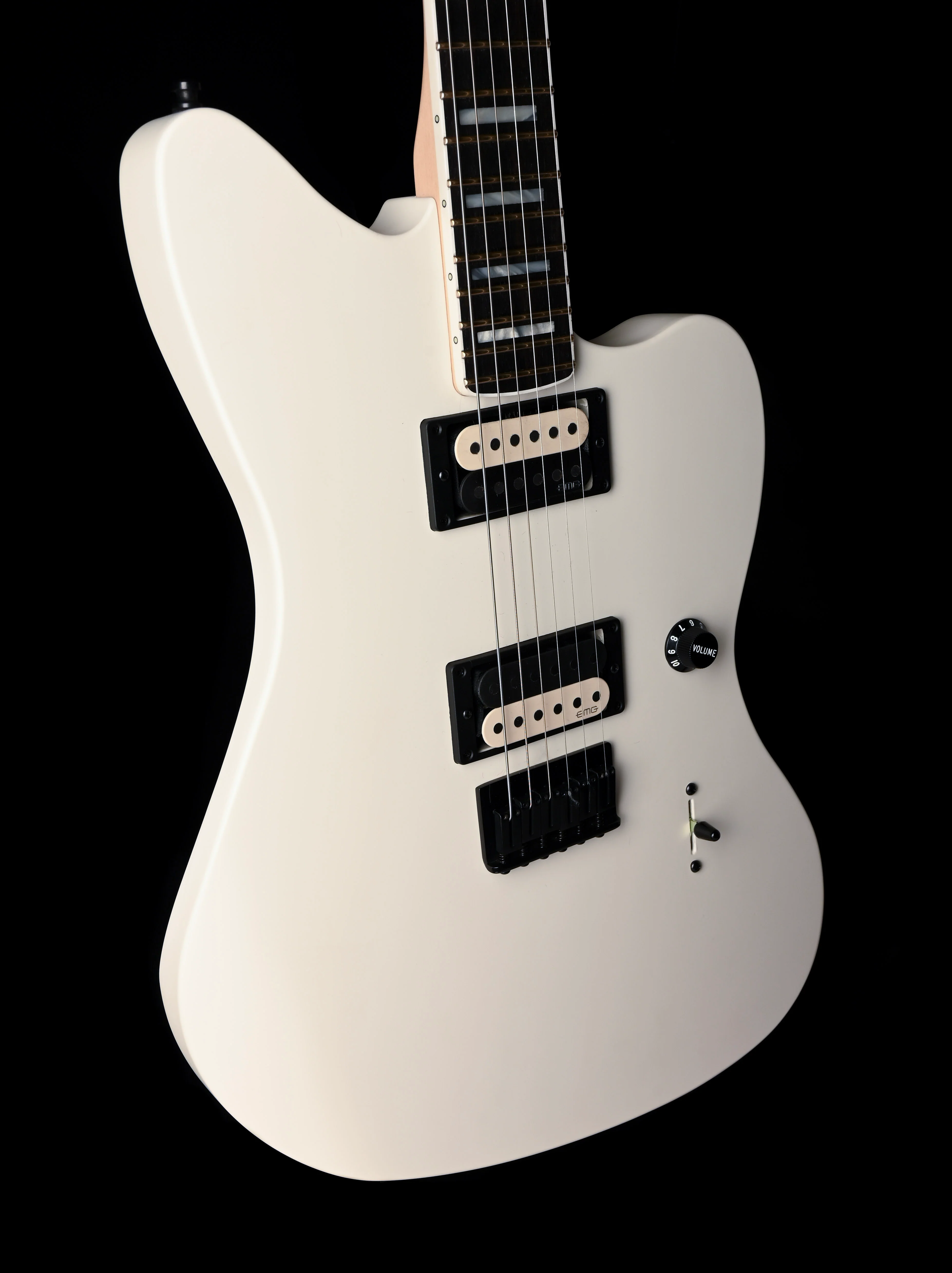 Used Fender Artist Series Jim Root Jazzmaster V4 Flat White with OHSC - Image 10