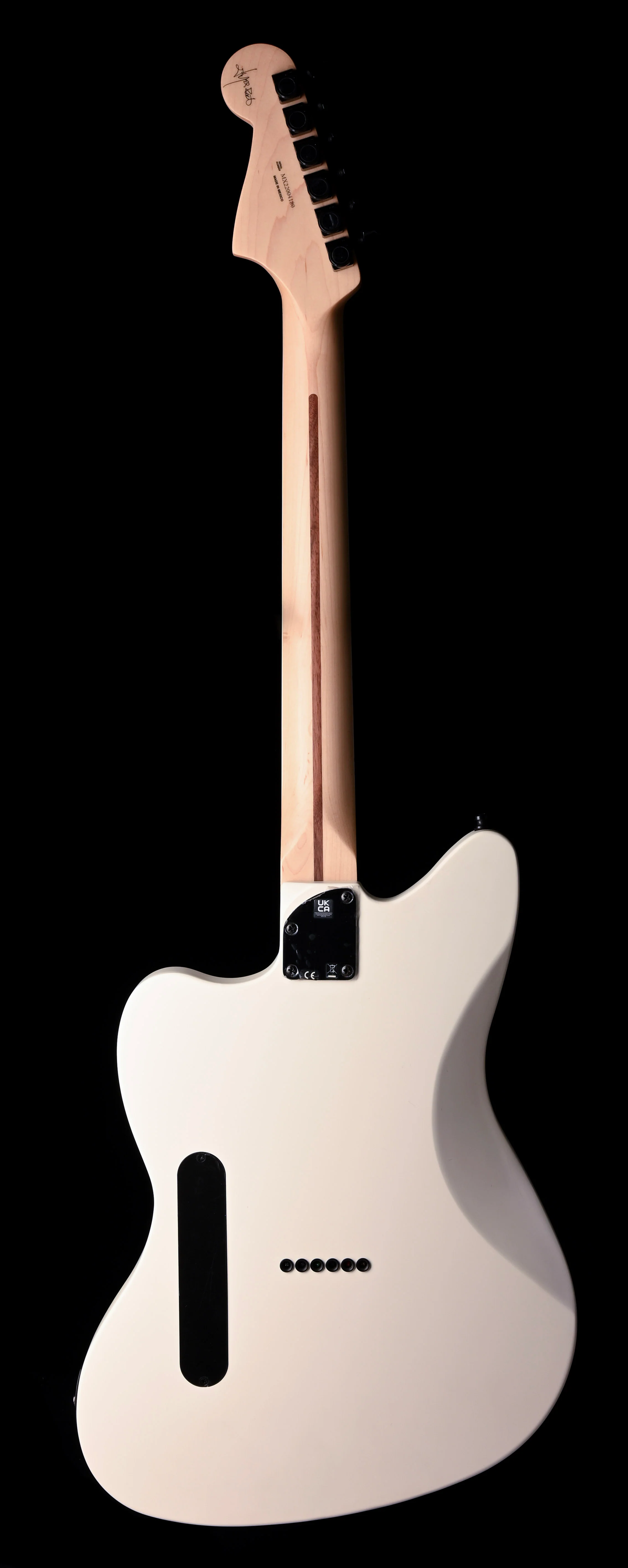 Used Fender Artist Series Jim Root Jazzmaster V4 Flat White with OHSC - Image 14