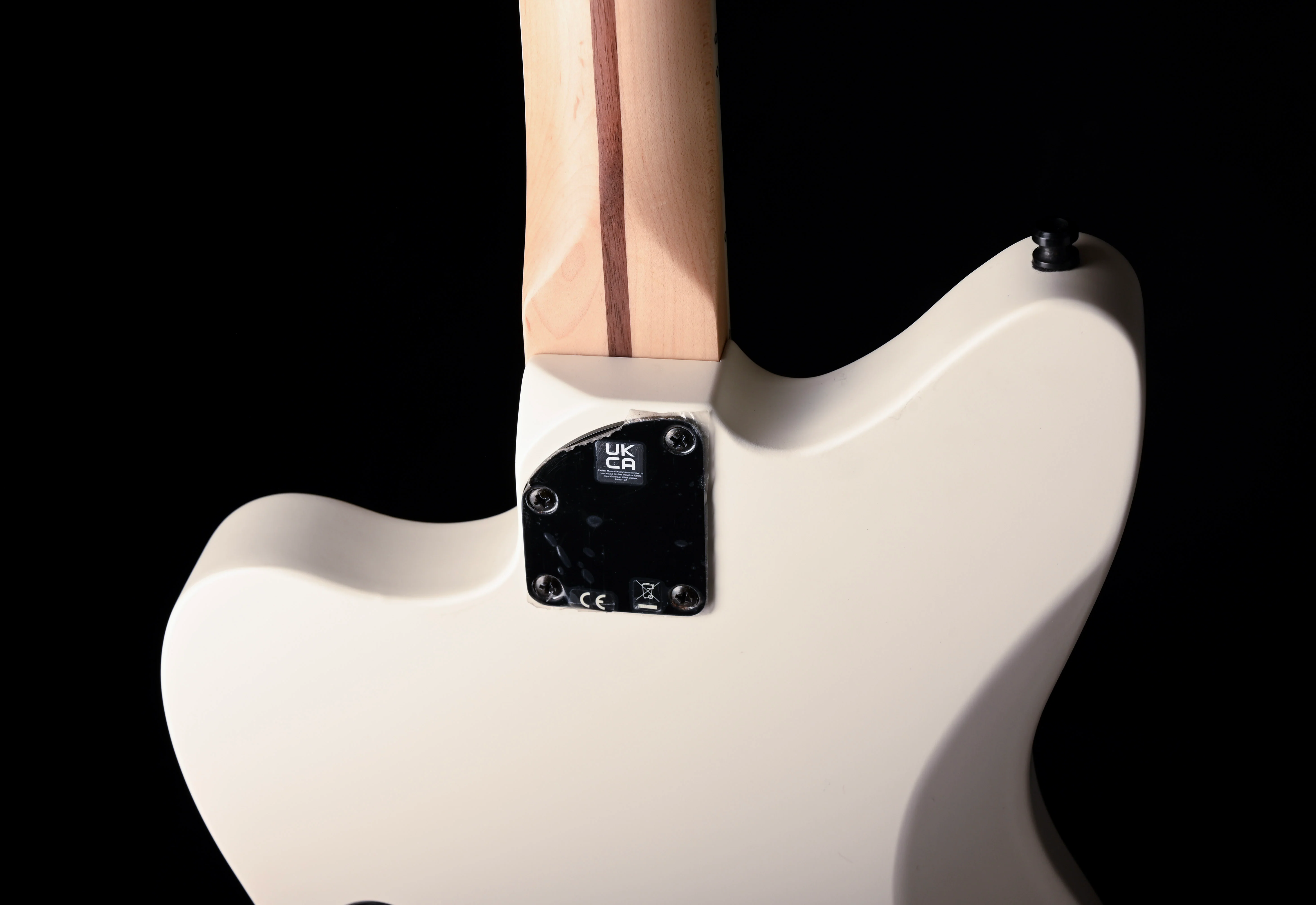 Used Fender Artist Series Jim Root Jazzmaster V4 Flat White with OHSC - Image 15