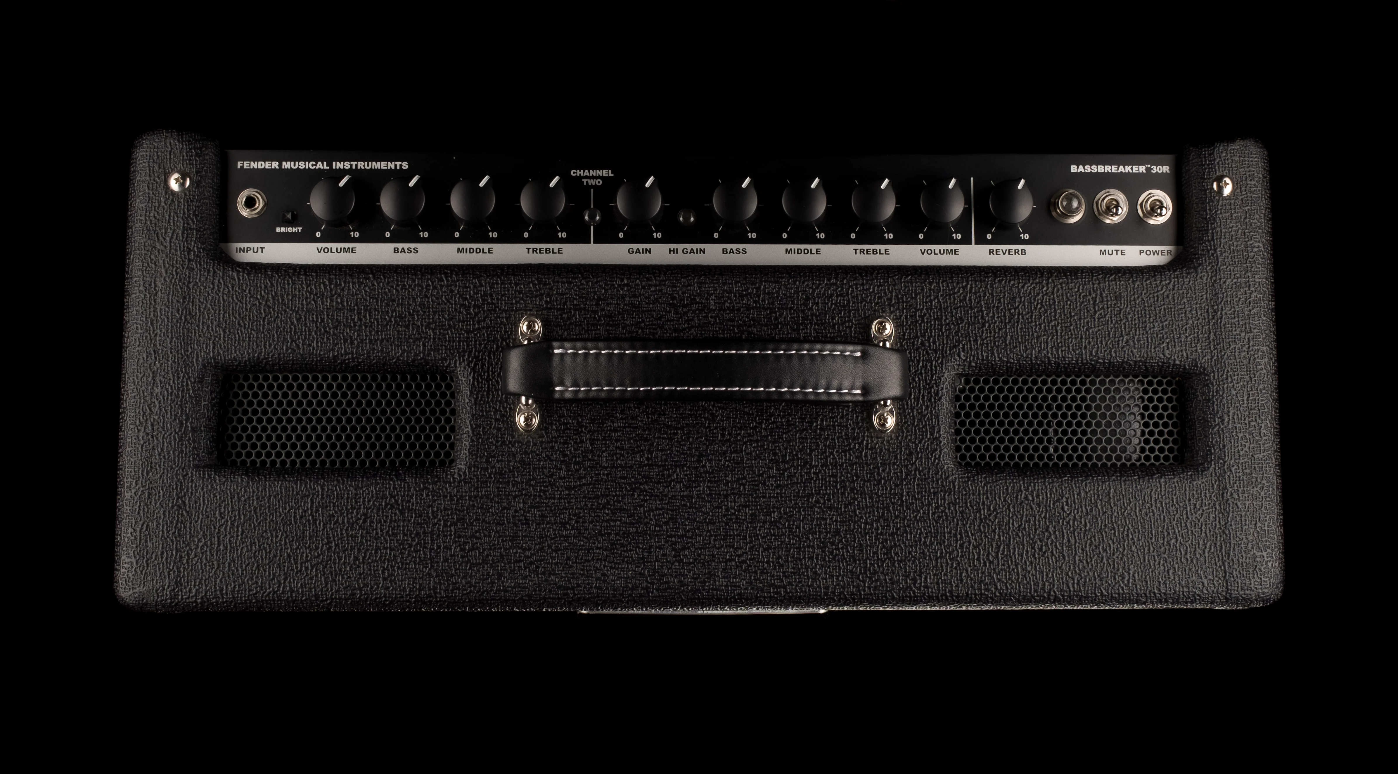 Used Fender Bassbreaker 30R Guitar Amplifier Combo with Footswitch - Image 4