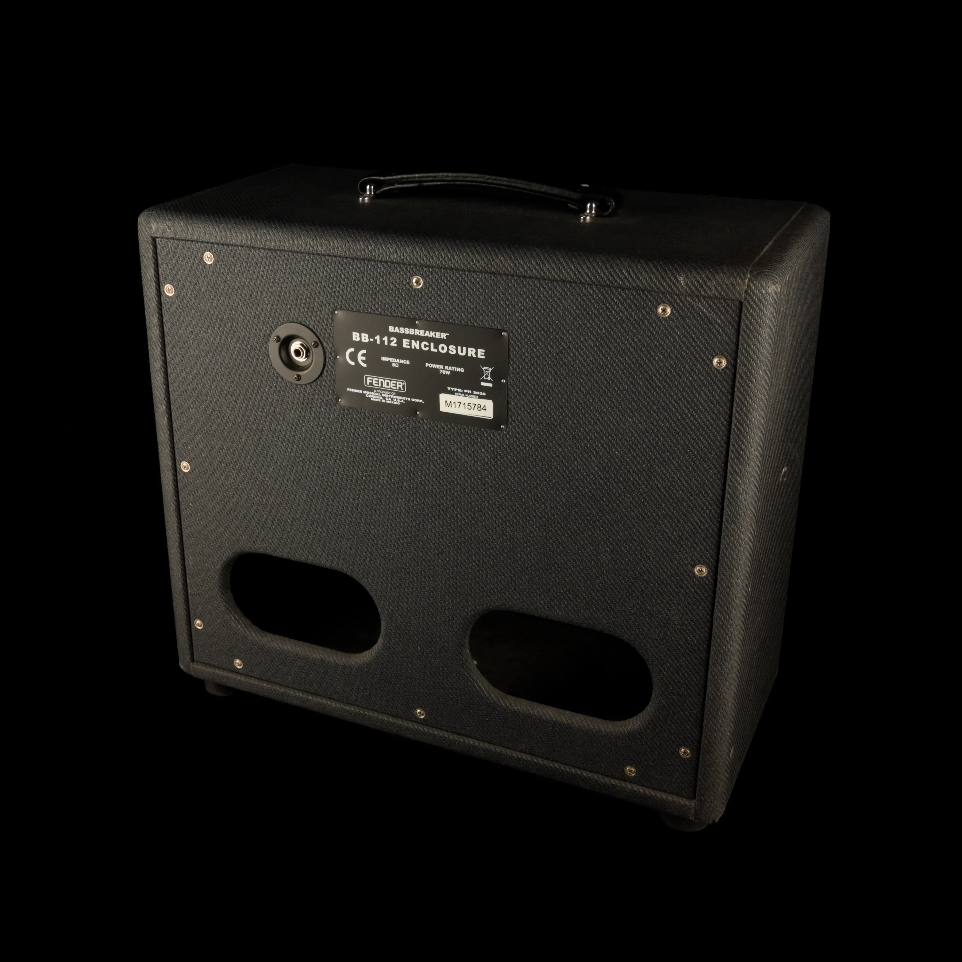 Used Fender Bassbreaker BB-112 1x12 Guitar Amplifier Cabinet - Image 5