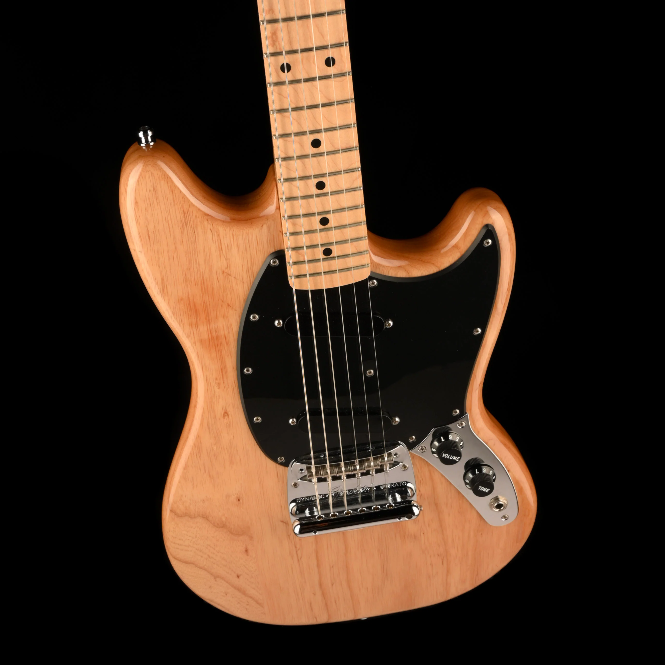 Used Fender Ben Gibbard Mustang Natural with Gig Bag - Image 4