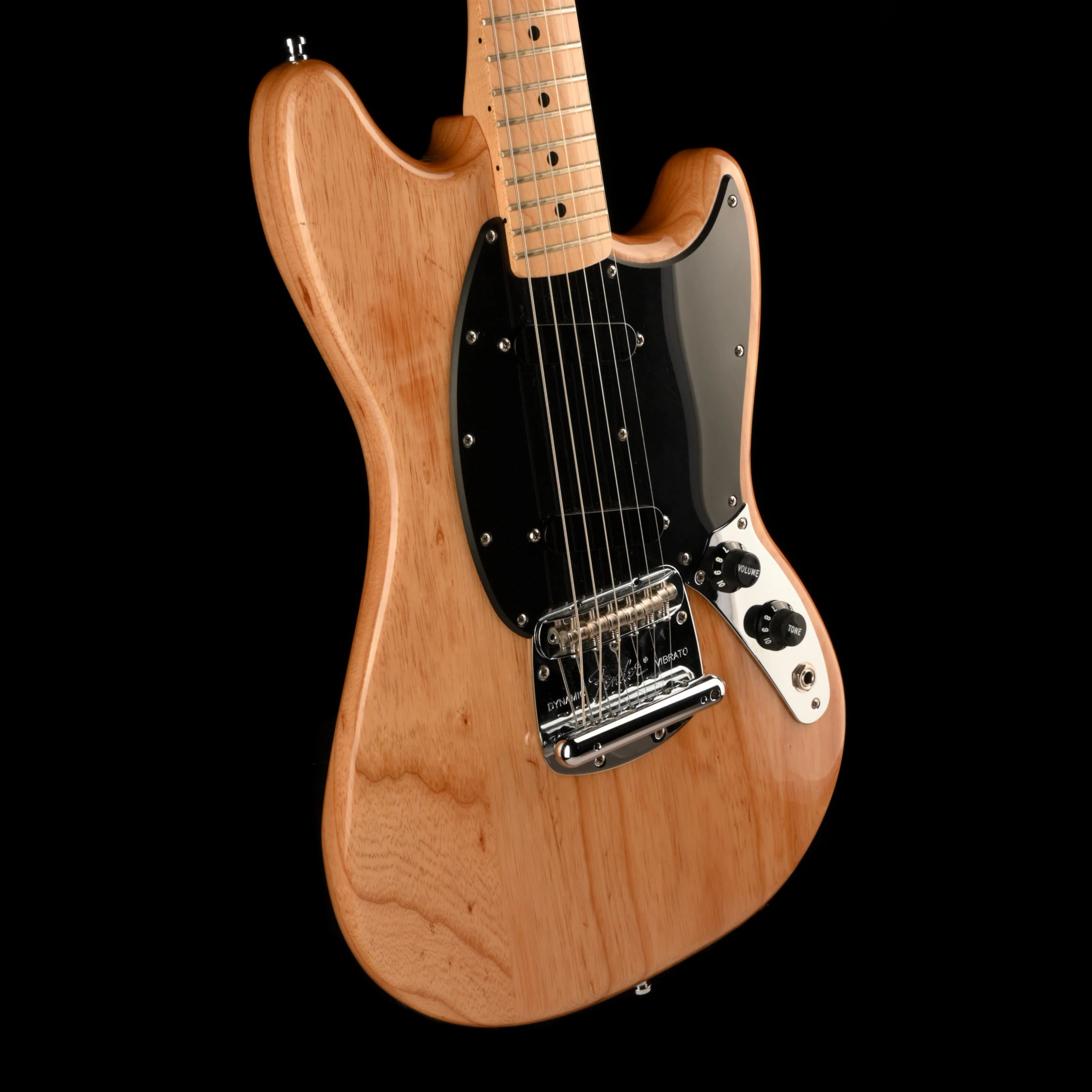 Used Fender Ben Gibbard Mustang Natural with Gig Bag - Image 7