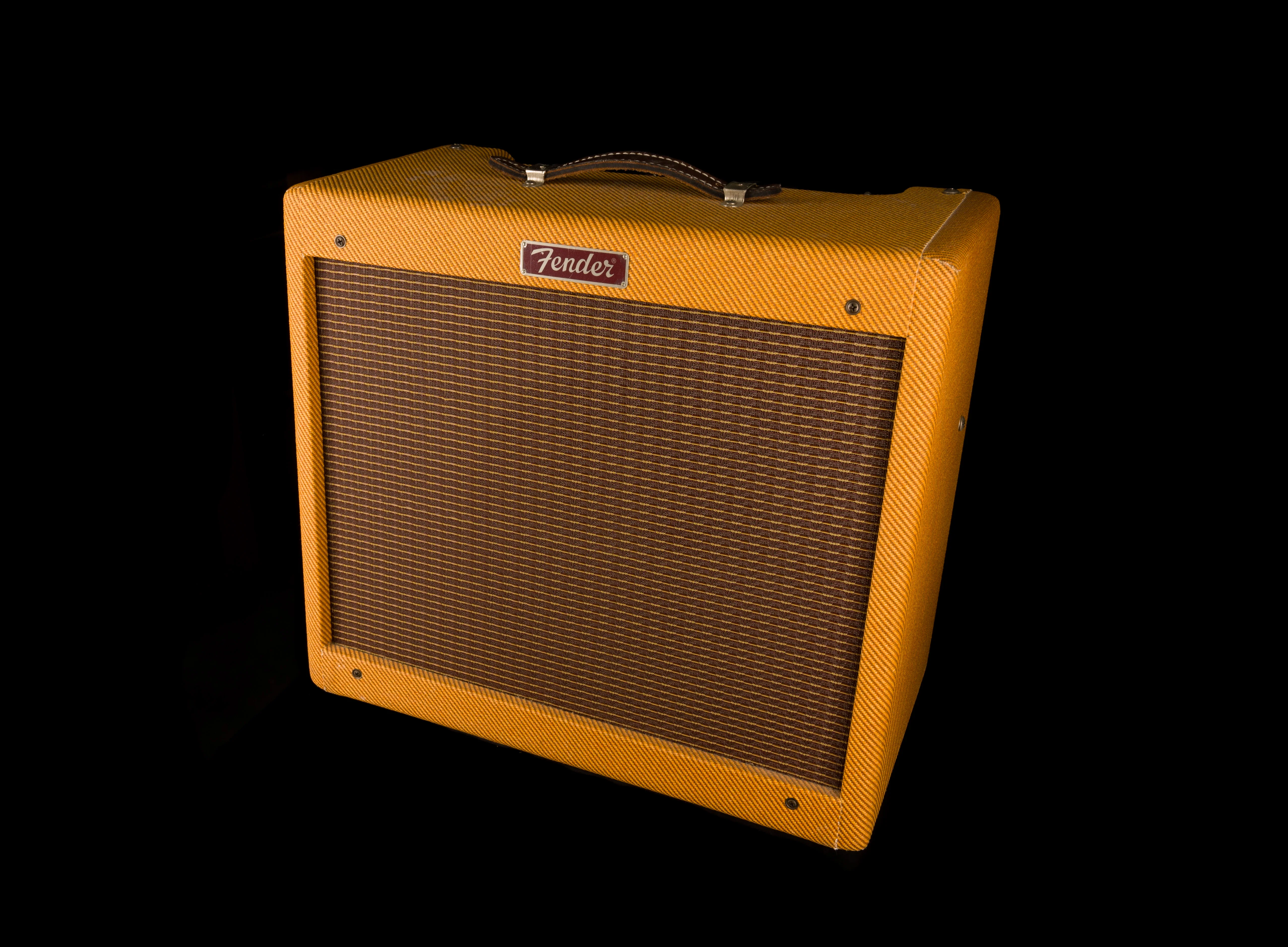 Used Fender Blues Junior Lacquered Tweed Guitar Amp Combo - Image 2