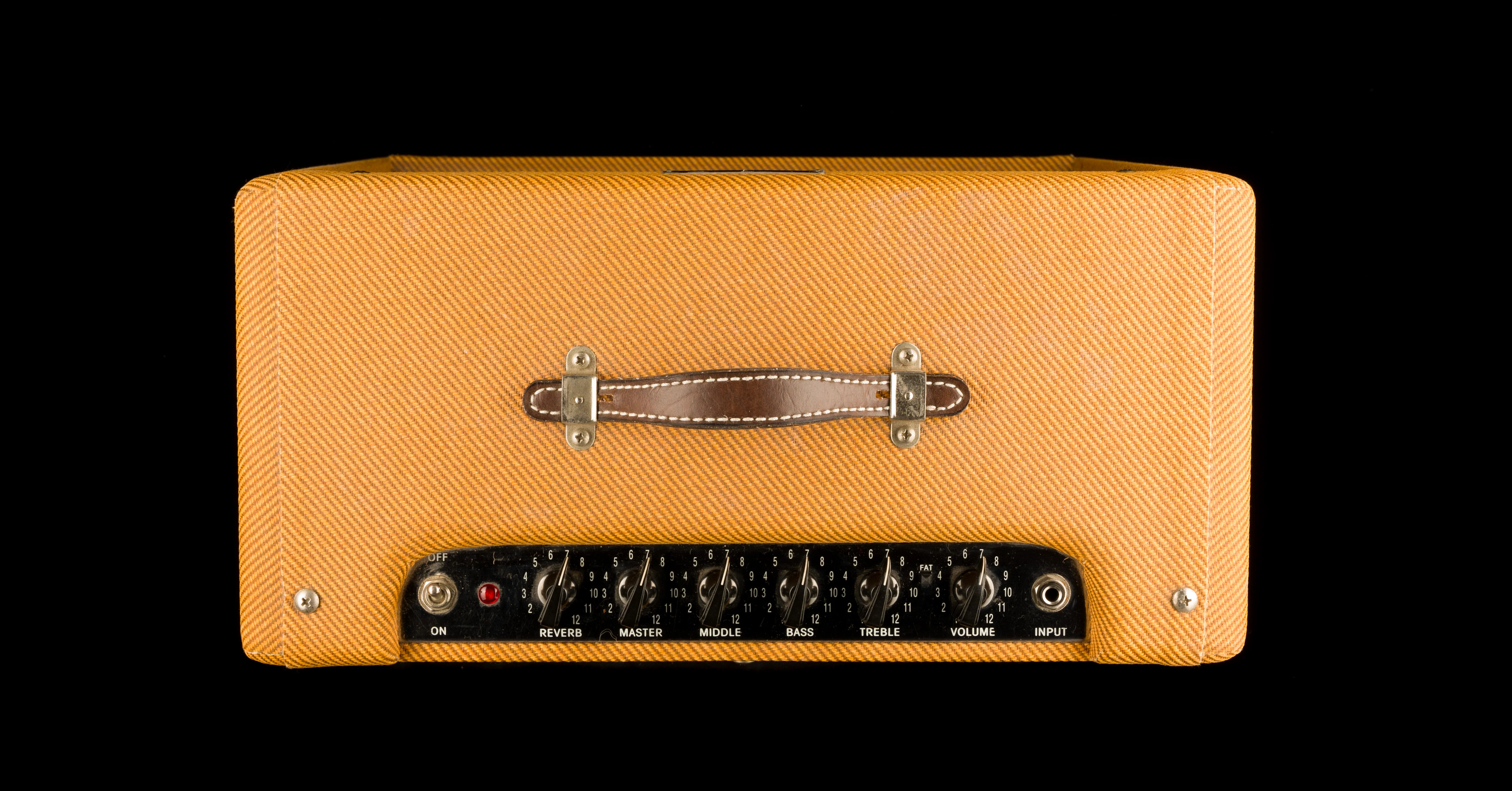 Used Fender Blues Junior Lacquered Tweed Guitar Amp Combo - Image 6