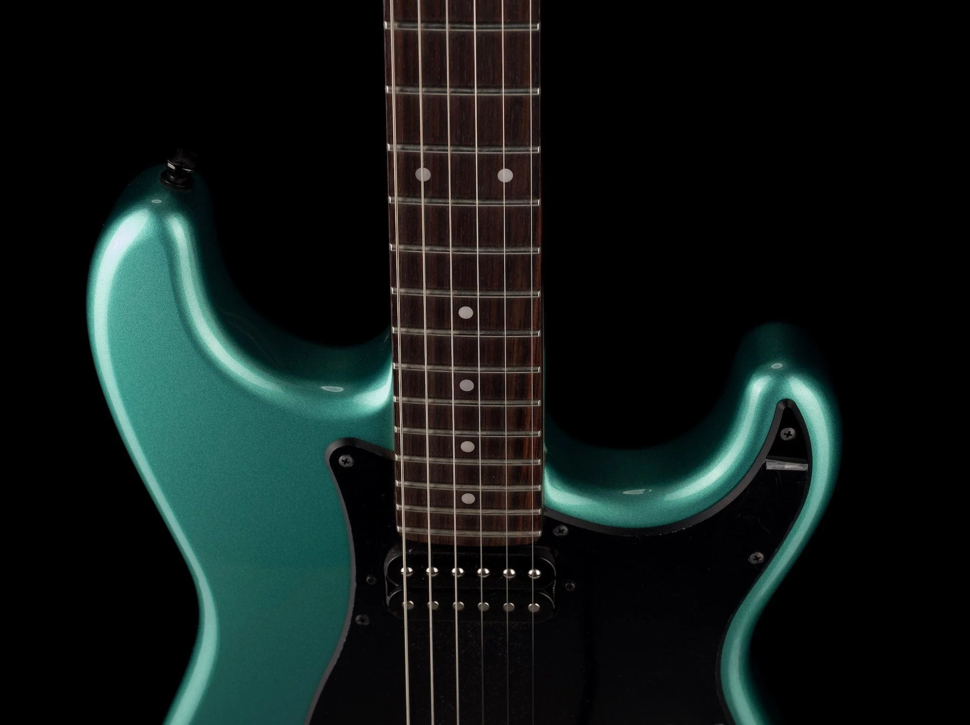 Used Fender Boxer Series Stratocaster HH Sherwood Green Metallic Electric Guitar With Gig Bag - Image 3