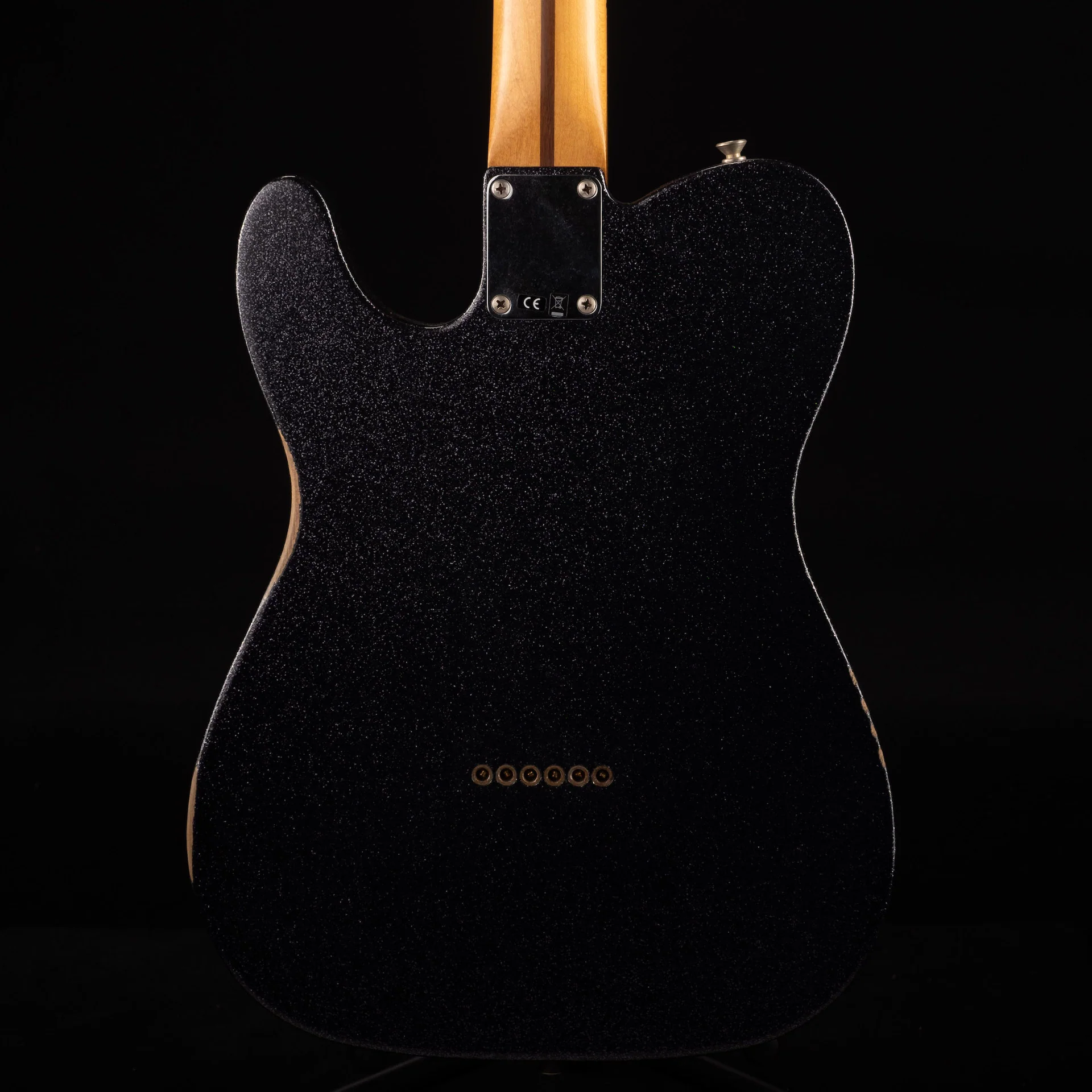 Used Fender Brad Paisley Road Worn Esquire Black Sparkle With Gig Bag - Image 14
