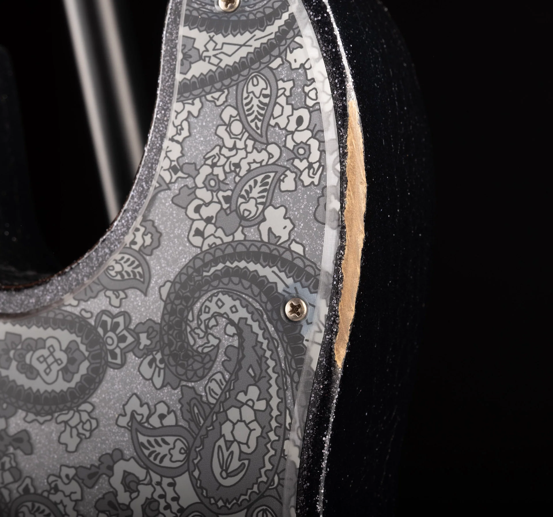 Used Fender Brad Paisley Road Worn Esquire Black Sparkle With Gig Bag - Image 7