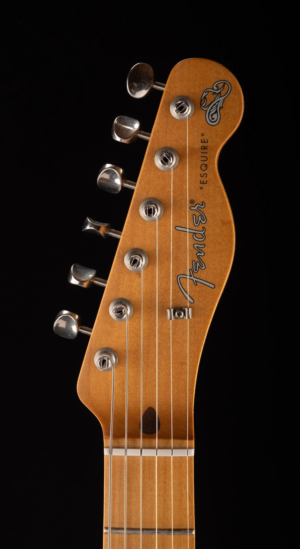 Used Fender Brad Paisley Road Worn Esquire Black Sparkle With Gig Bag - Image 8