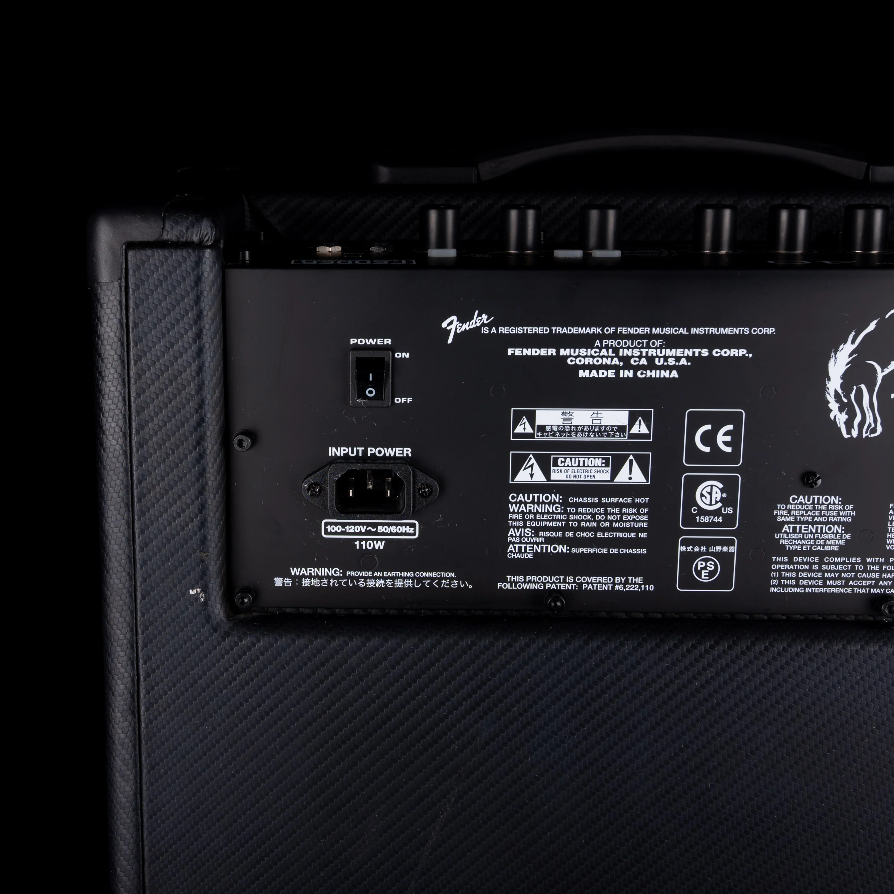 Used Fender Bronco 40 Bass Amp Combo - Image 8