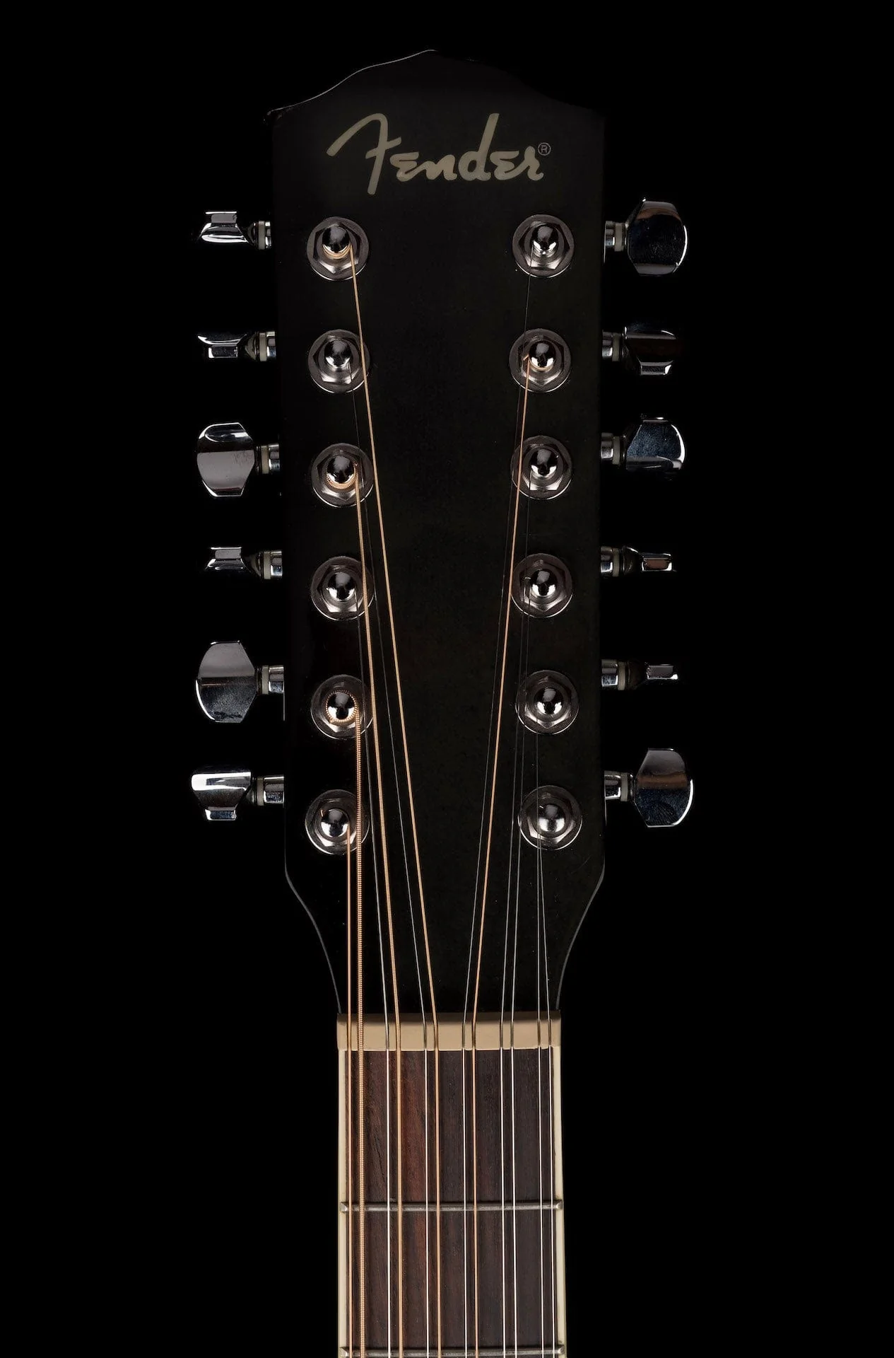 Used Fender CD-160SE-12 12-String Acoustic Electric Guitar With Case - Image 11