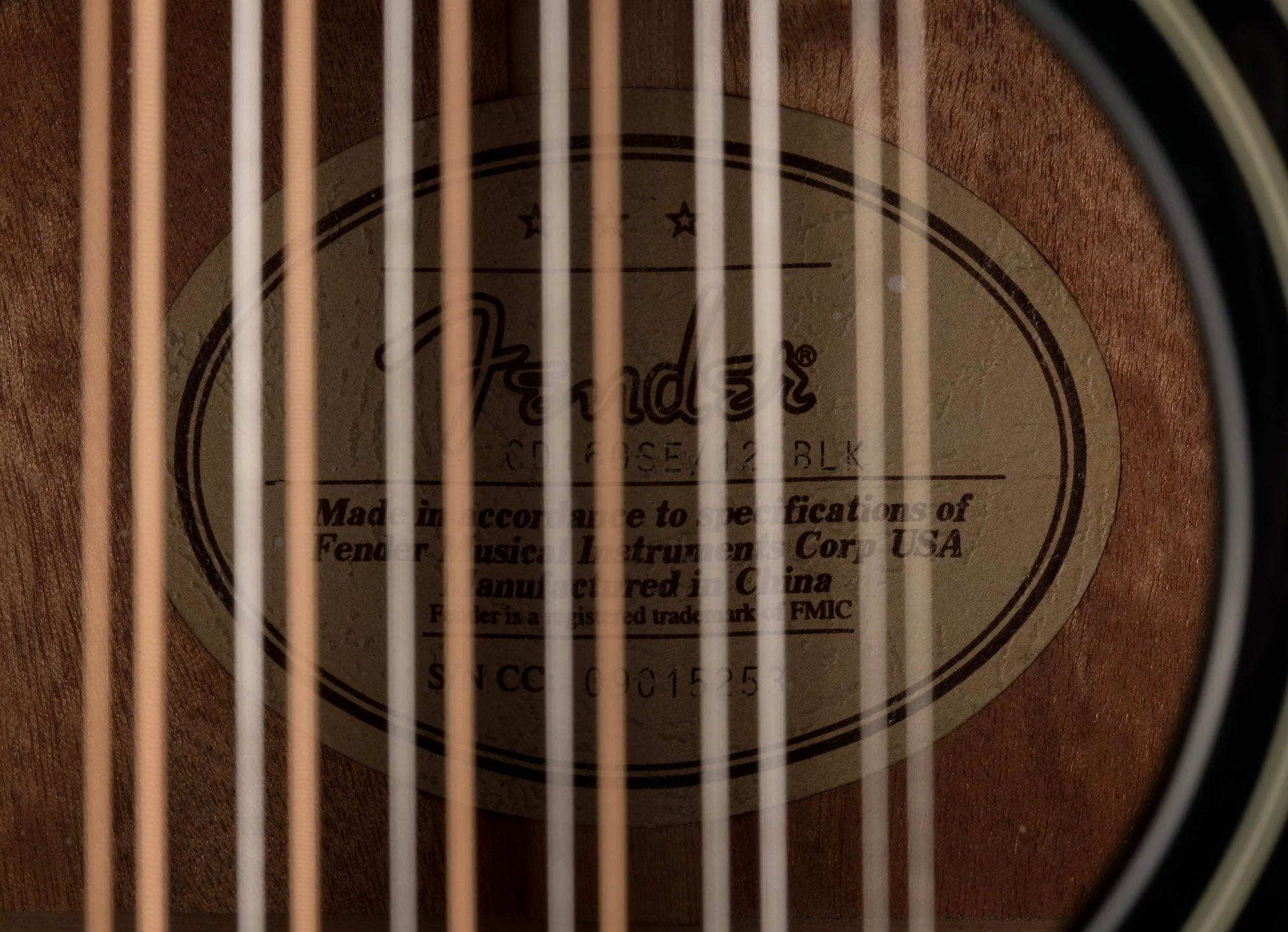Used Fender CD-160SE-12 12-String Acoustic Electric Guitar With Case - Image 9