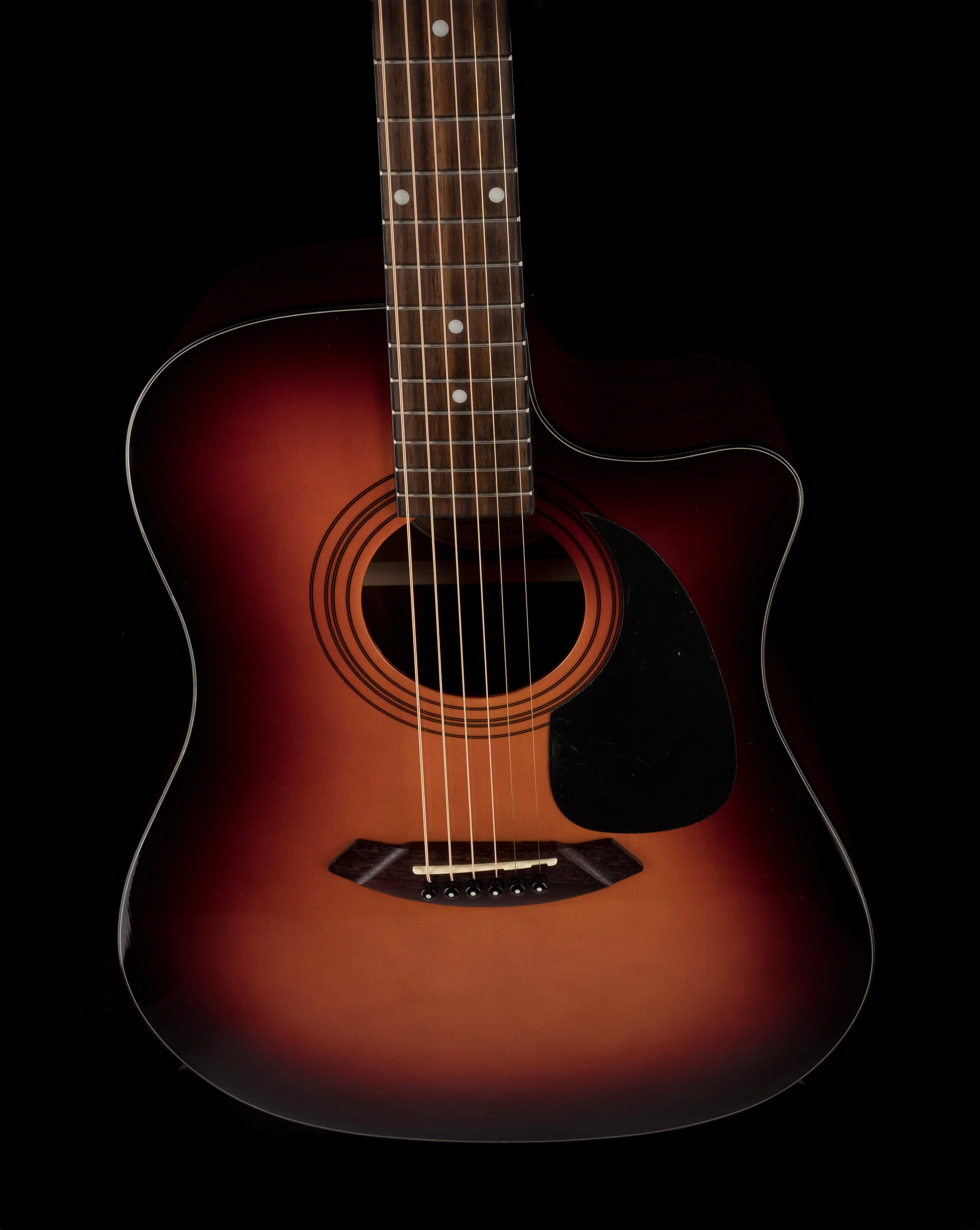 Used Fender CD-60SCE Sunburst with Case - Image 4