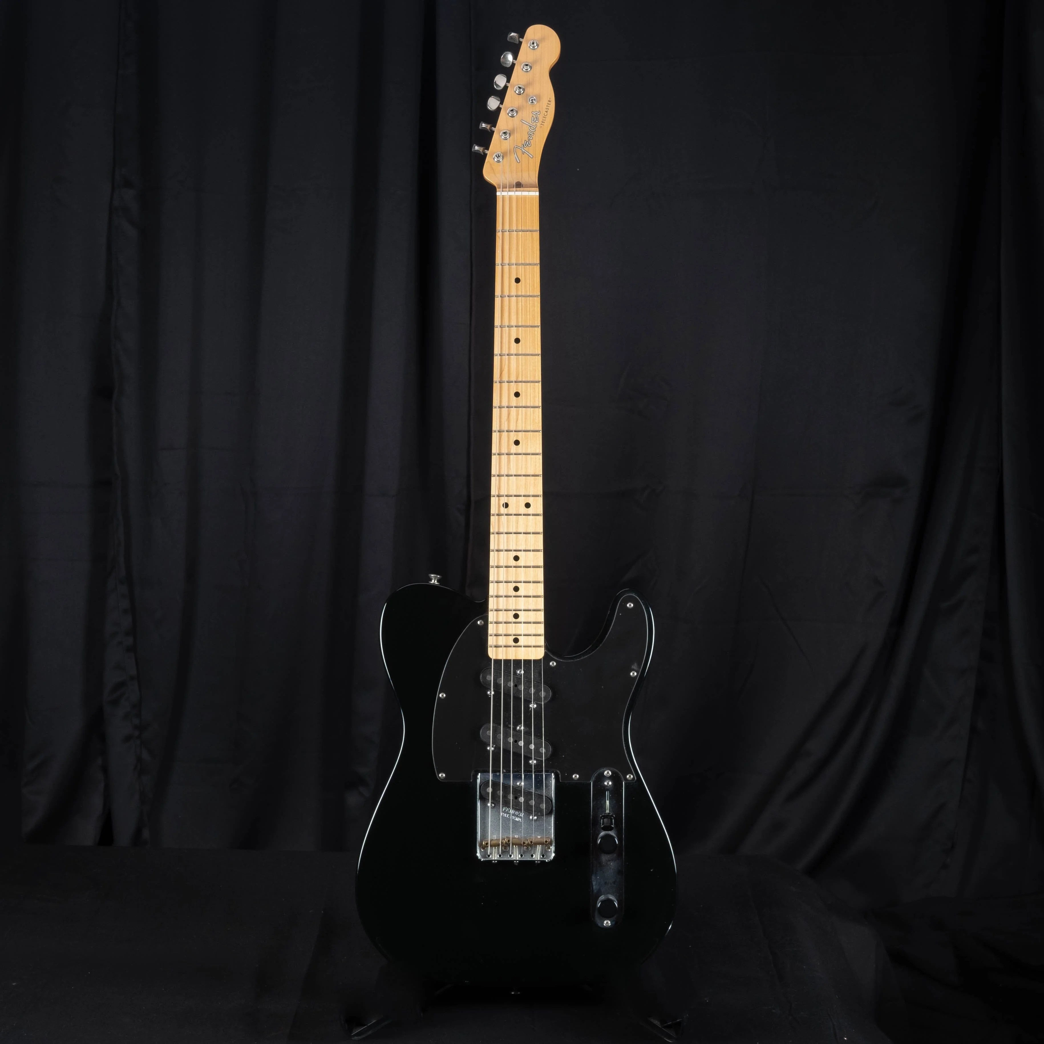 Used Fender Classic Player Triple Telecaster Black Electric Guitar With Bag - Image 3