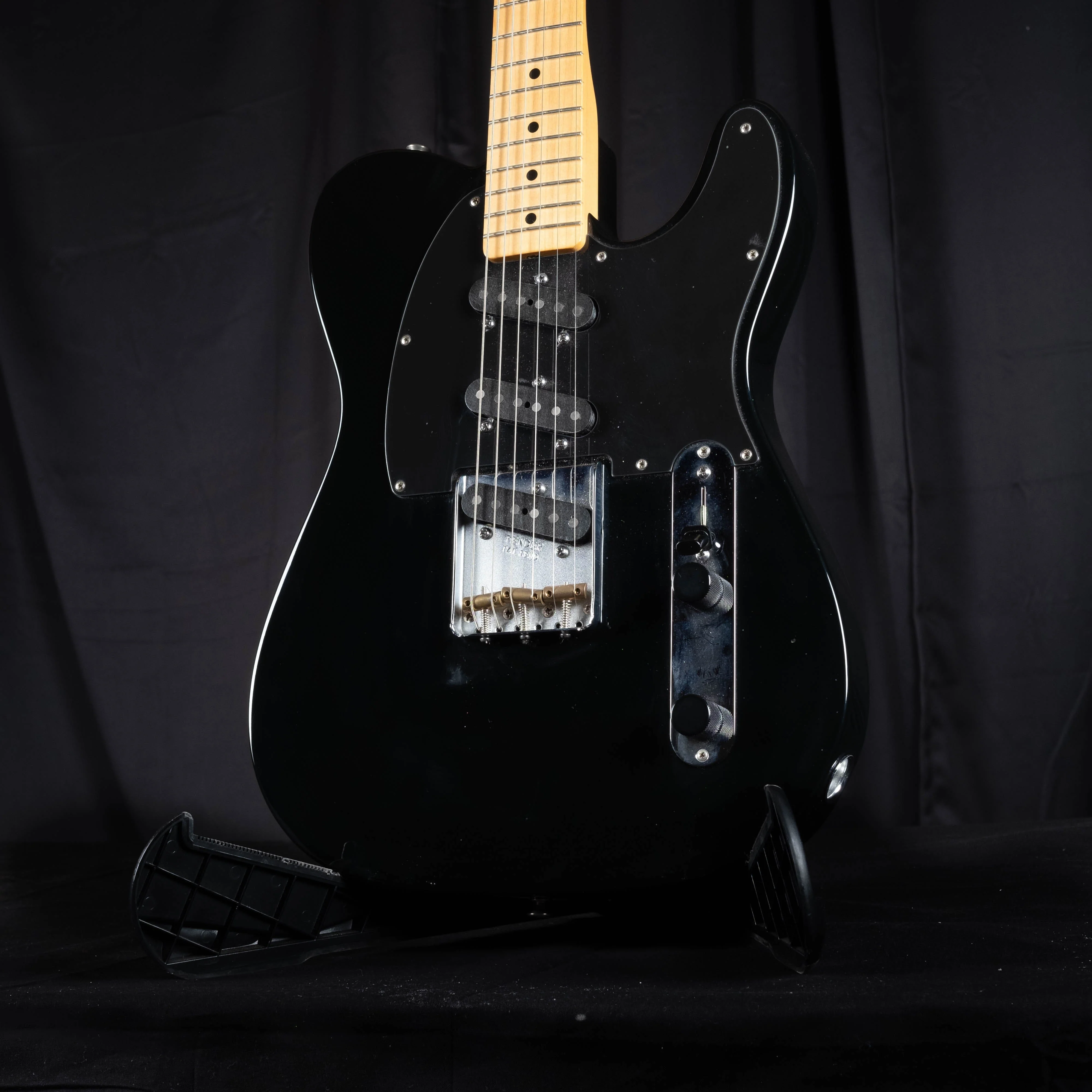 Used Fender Classic Player Triple Telecaster Black Electric Guitar With Bag - Image 6
