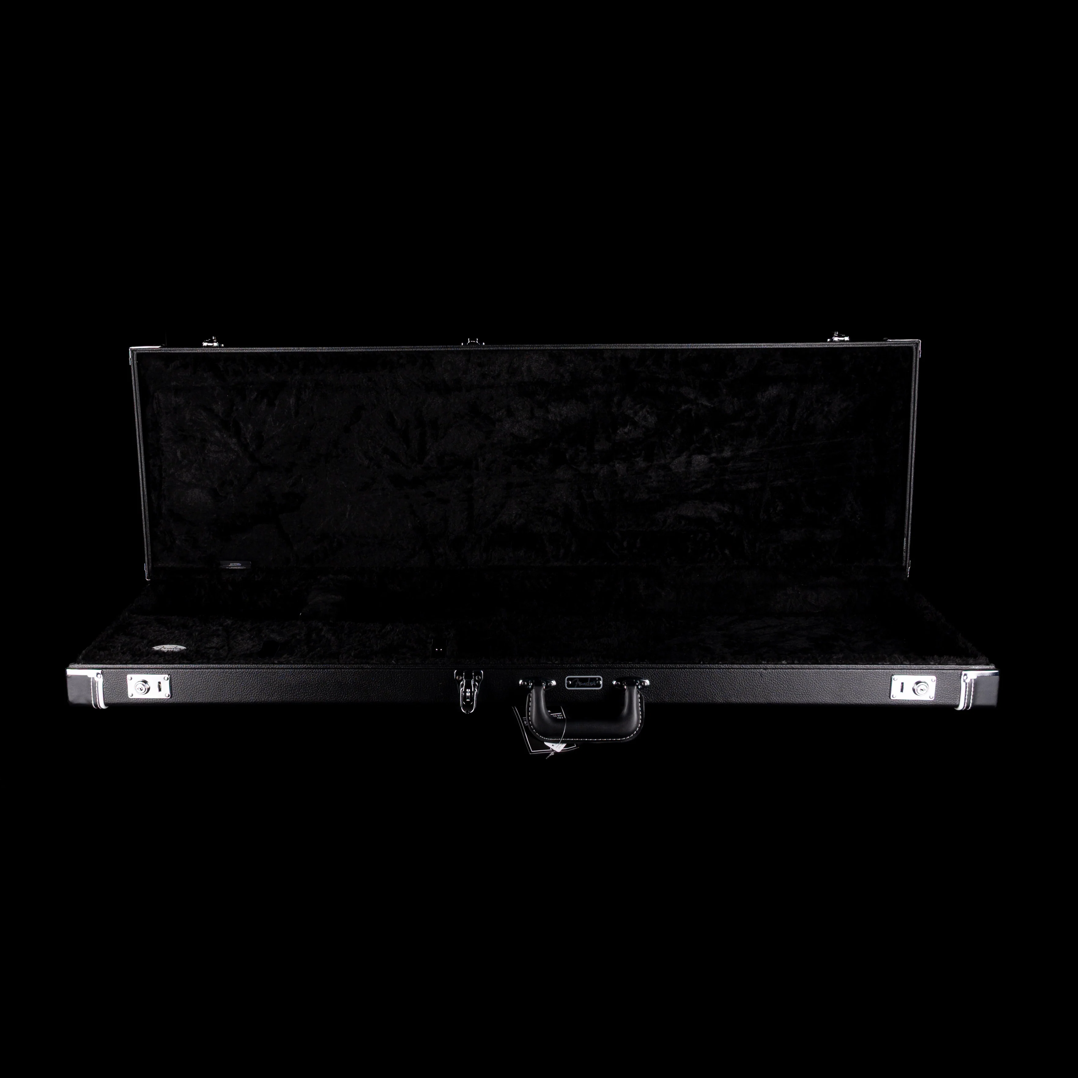 Used Fender Classic Series Wood Case Precision & Jazz Bass - Black - Image 5