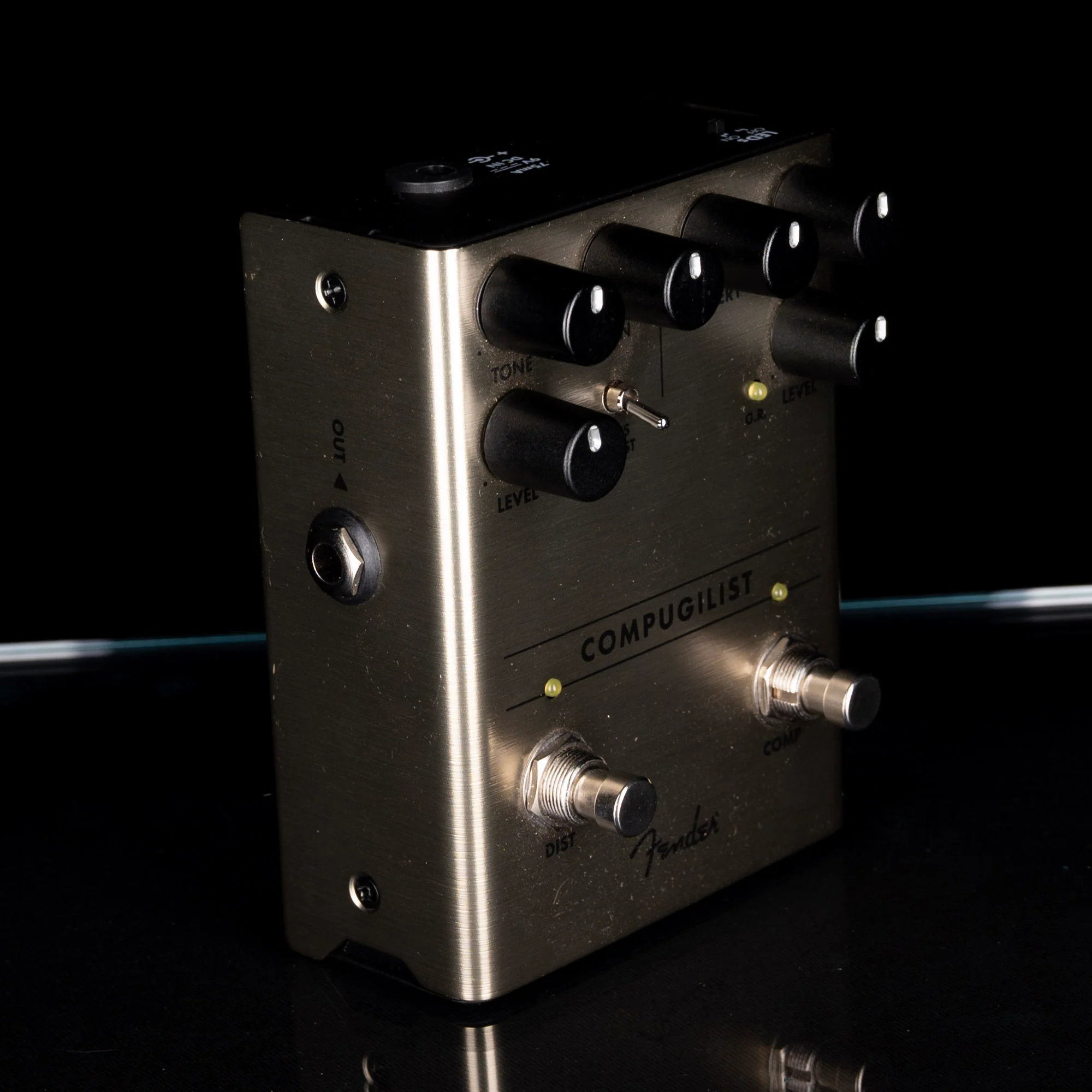 Used Fender Compugilist Compressor/Distortion Guitar Effect Pedal - Image 6