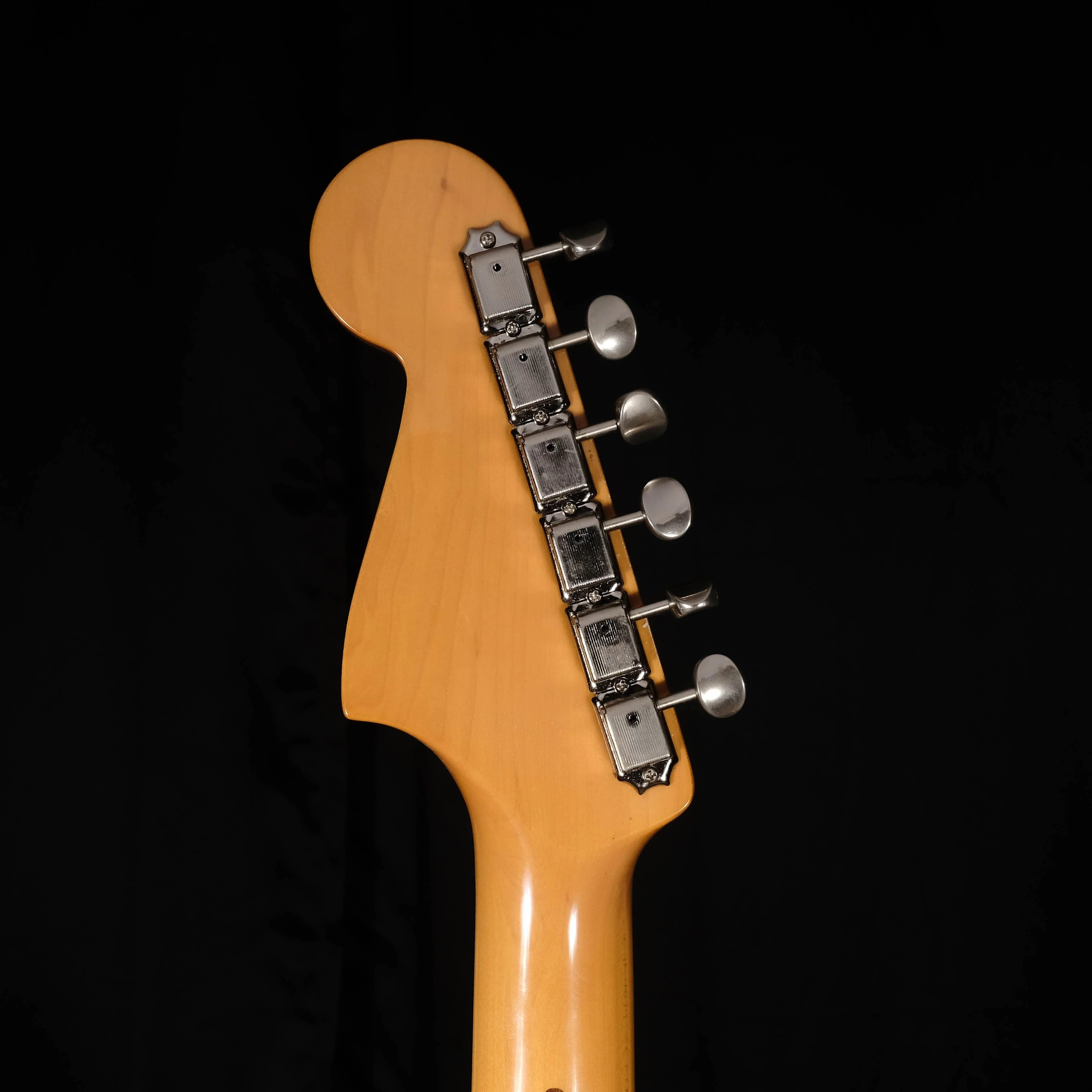 Used Fender Crafted In Japan Jaguar Baritone Guitar CIJ - Sunburst With Bag - Image 10