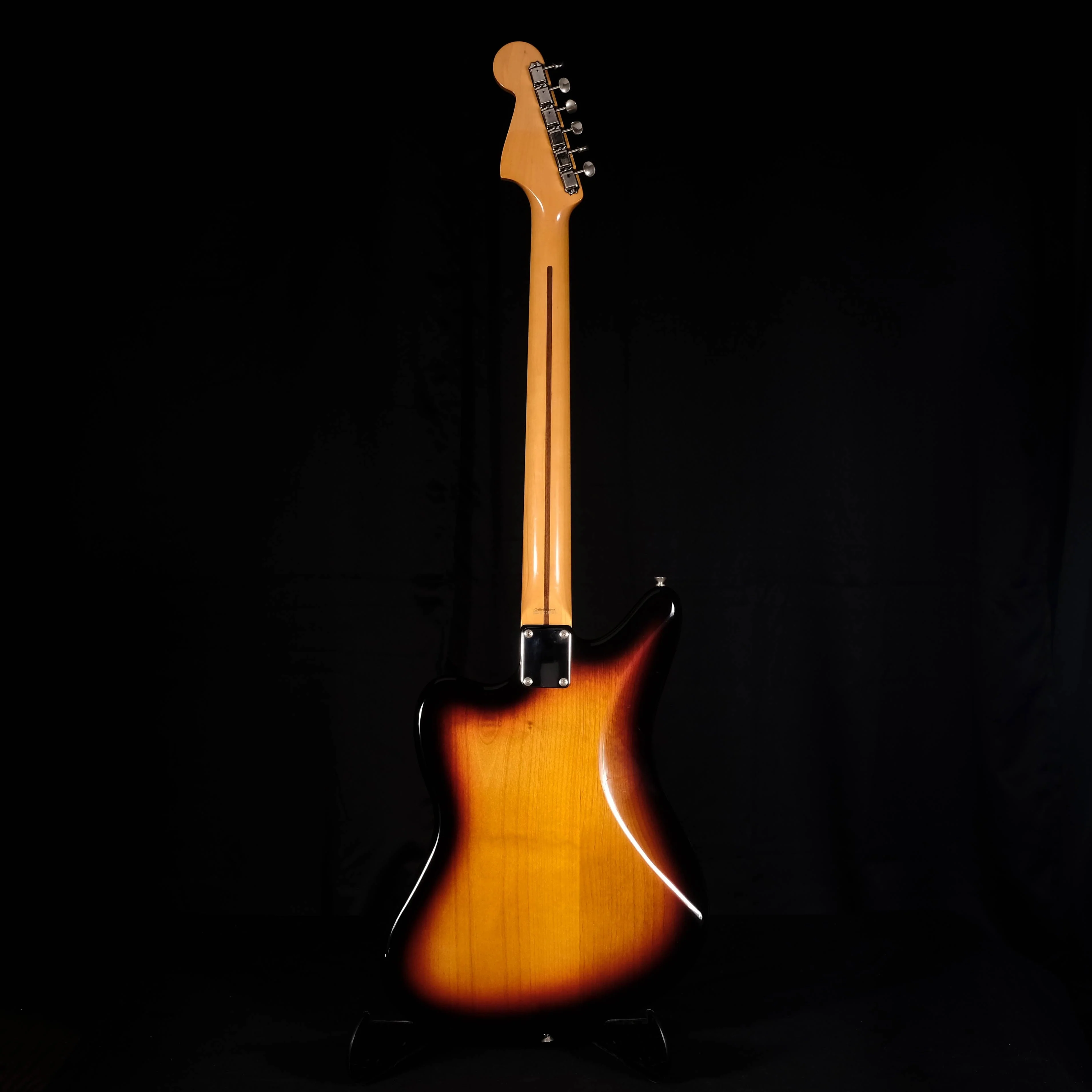 Used Fender Crafted In Japan Jaguar Baritone Guitar CIJ - Sunburst With Bag - Image 6