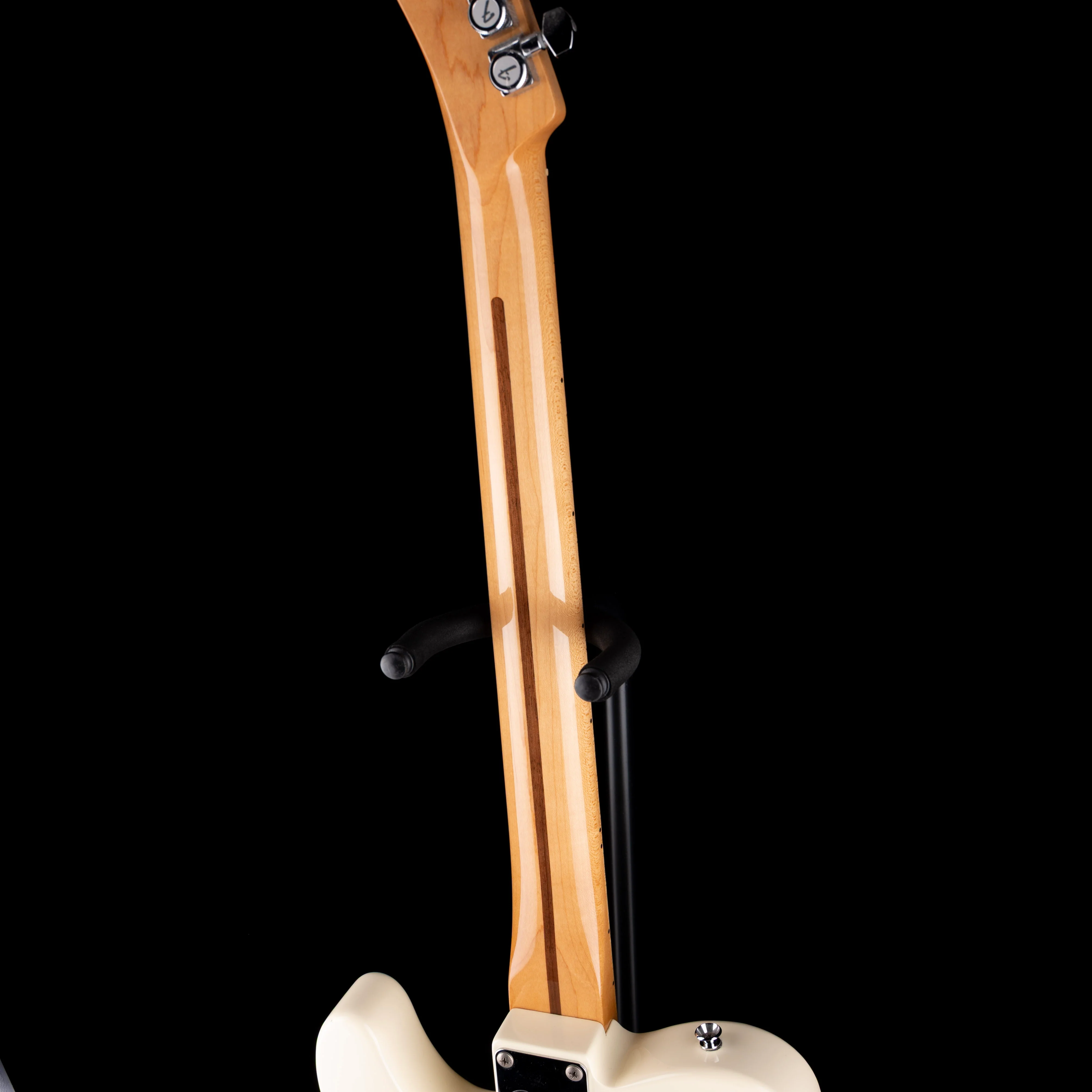 Used Fender Custom Built Sub-Sonic Cabronita Telecaster Thinline Baritone Olympic White - Image 12