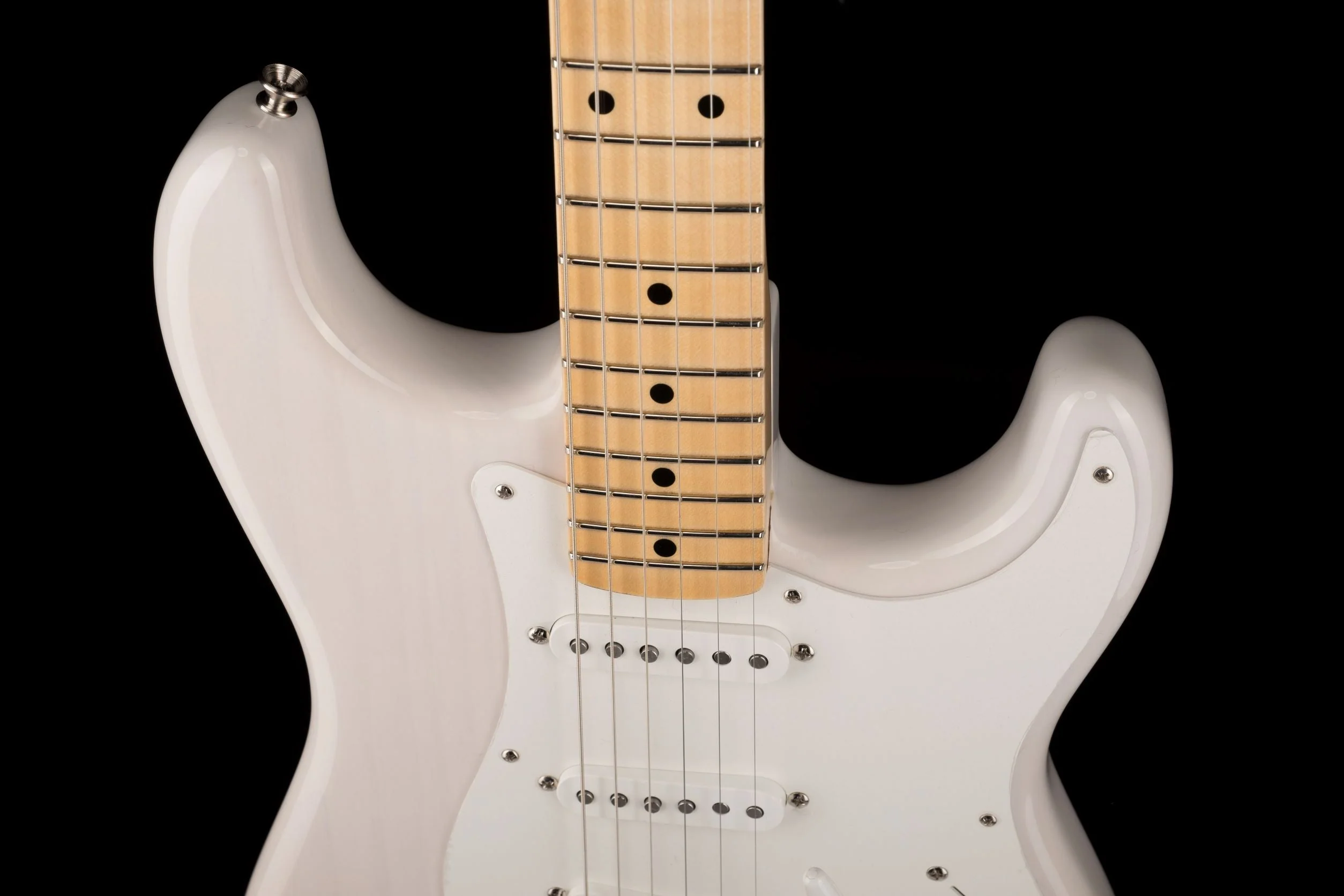 Used Fender Custom Shop 1956 Stratocaster NOS White Blonde with OHSC - Image 3