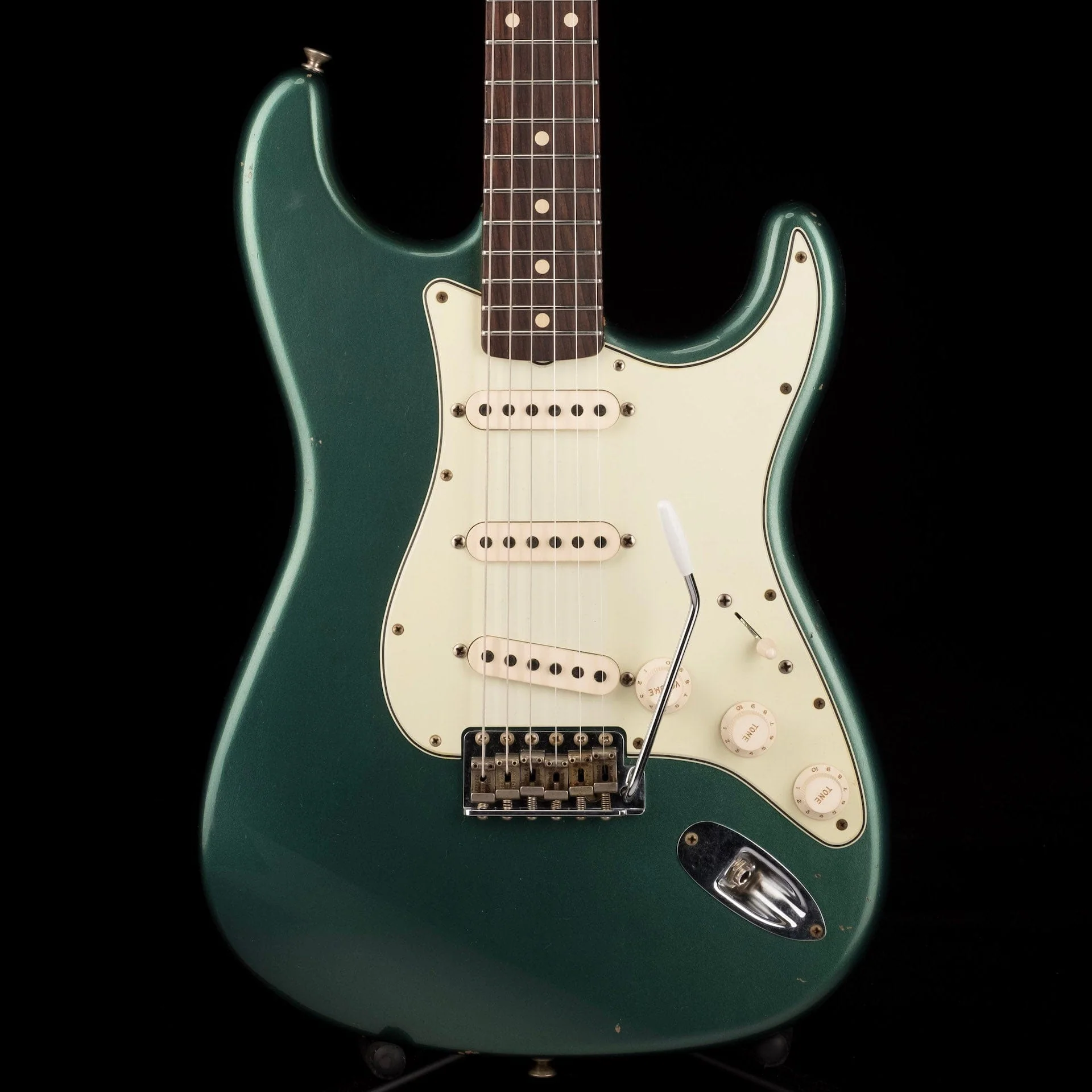 Used 2020 Fender Custom Shop 1960 Stratocaster Journeyman Relic Sherwood Green w OHSC