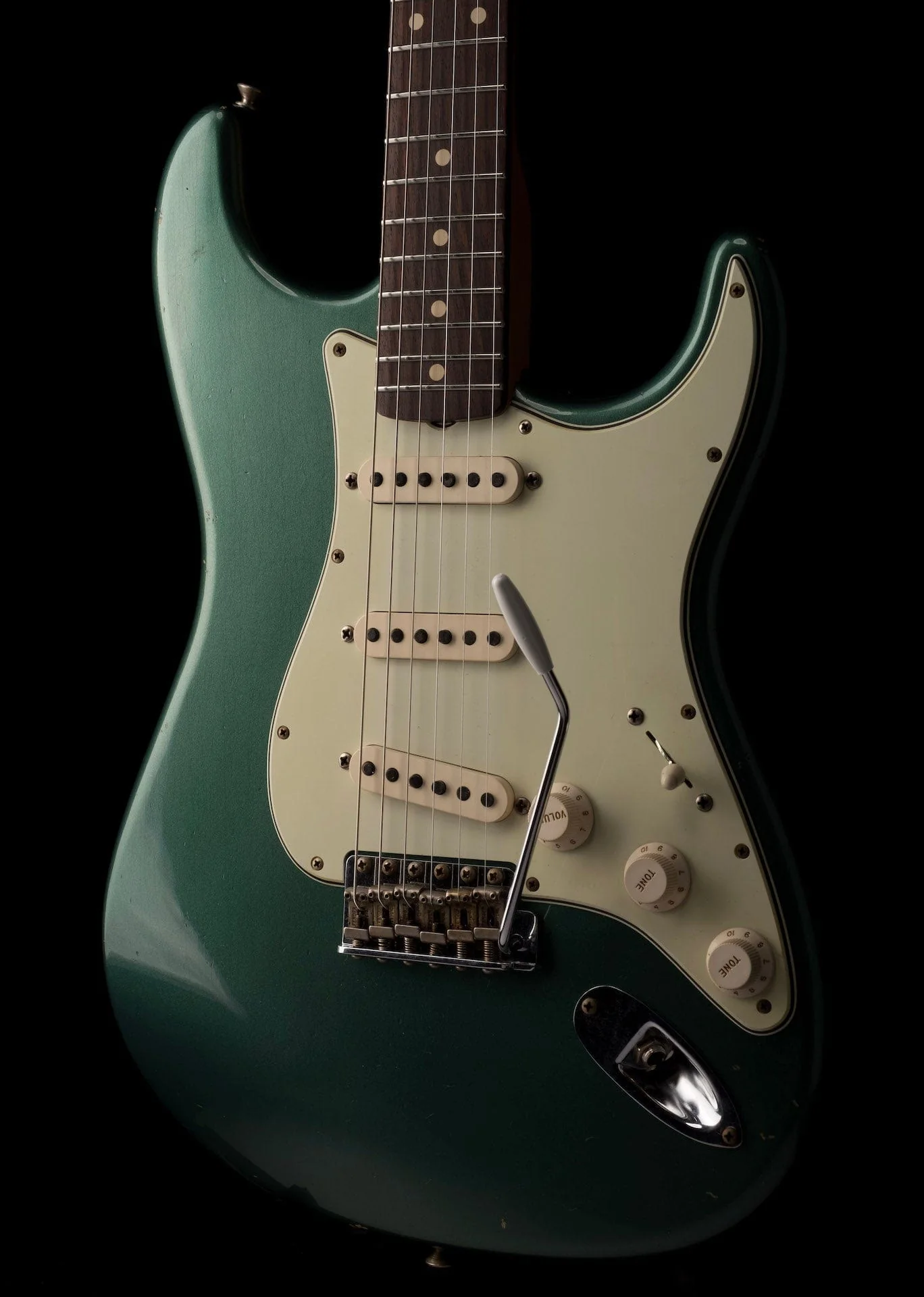Used 2020 Fender Custom Shop 1960 Stratocaster Journeyman Relic Sherwood Green w OHSC - Image 11