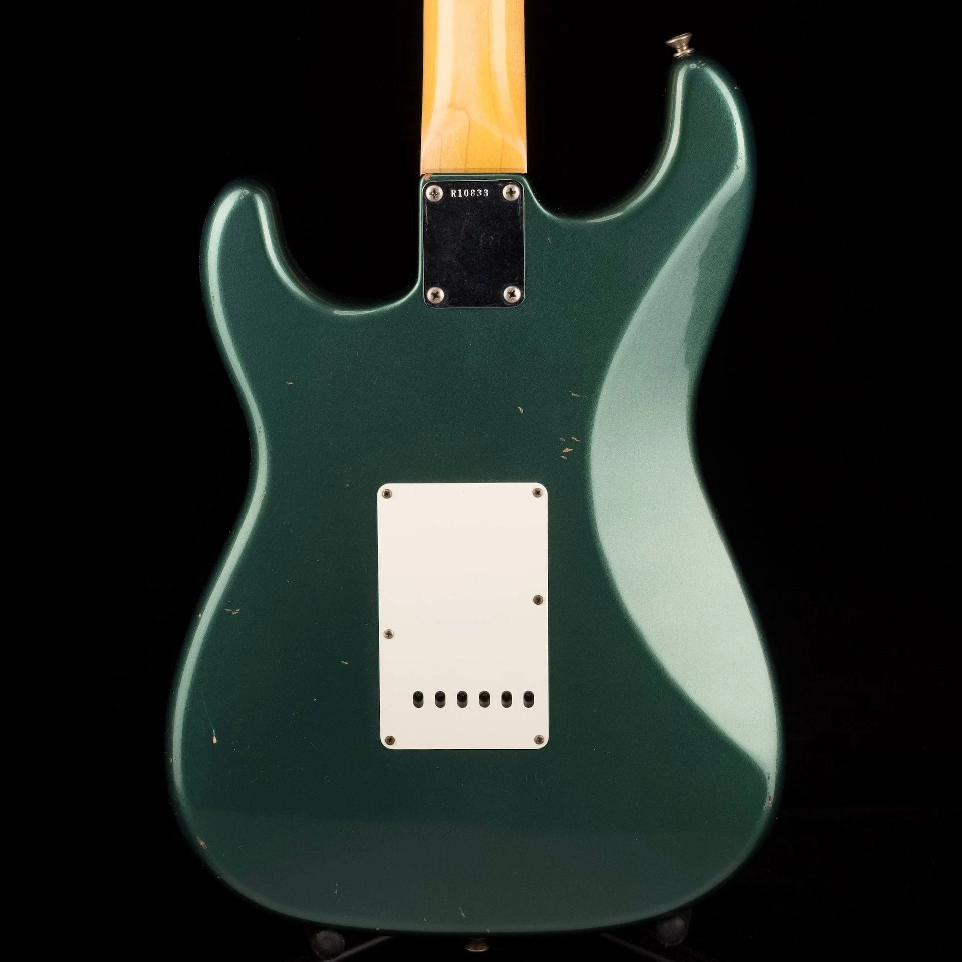 Used 2020 Fender Custom Shop 1960 Stratocaster Journeyman Relic Sherwood Green w OHSC - Image 13